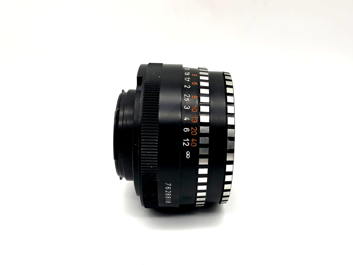 Meyer Optik Görlitz 50mm 1:2.8 lens Domiplan Zebra automatic Lens (Exa)