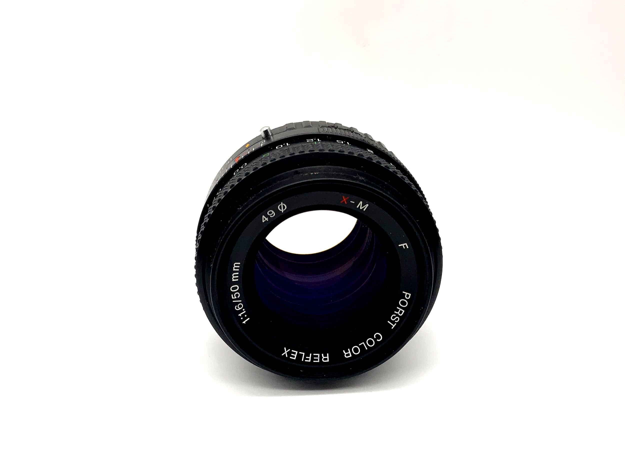 Porst 50mm 1:1.6 Lens Color Reflex XM F Camera Lens (Fujica X)