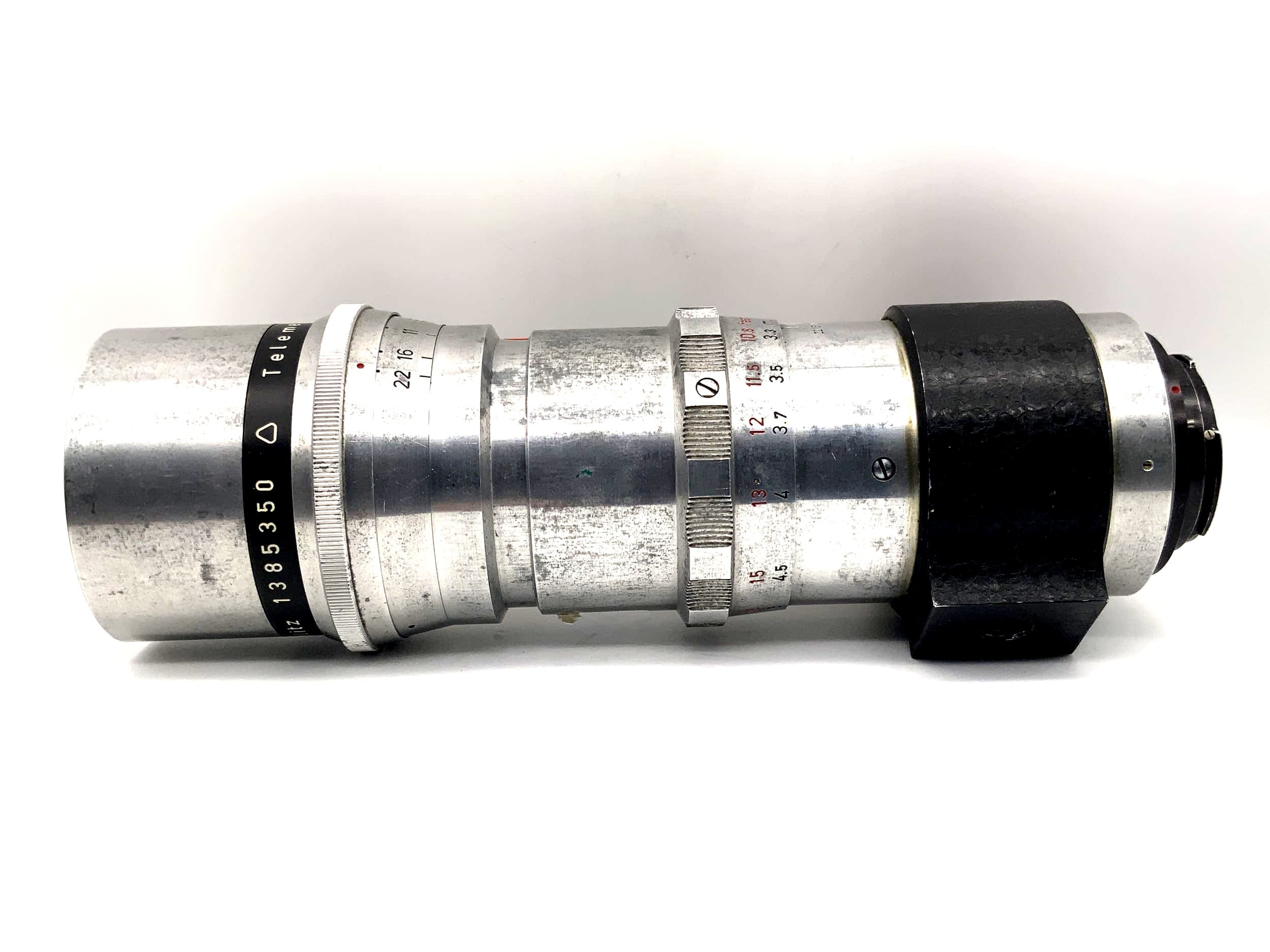 Meyer Optik Görlitz 250mm 1:5.5 lens red V Telemegor camera lens (Exa)