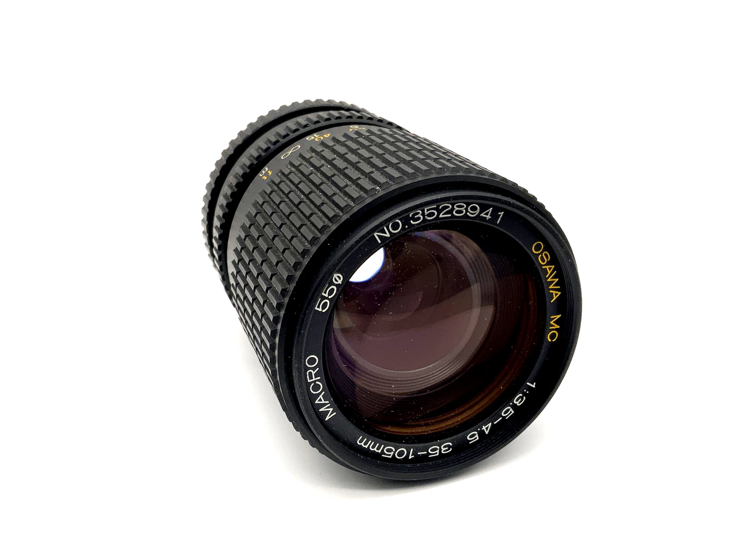 Osawa 35-105mm 1:3.5-4.5 Lens MC Macro Camera Lens (M42)