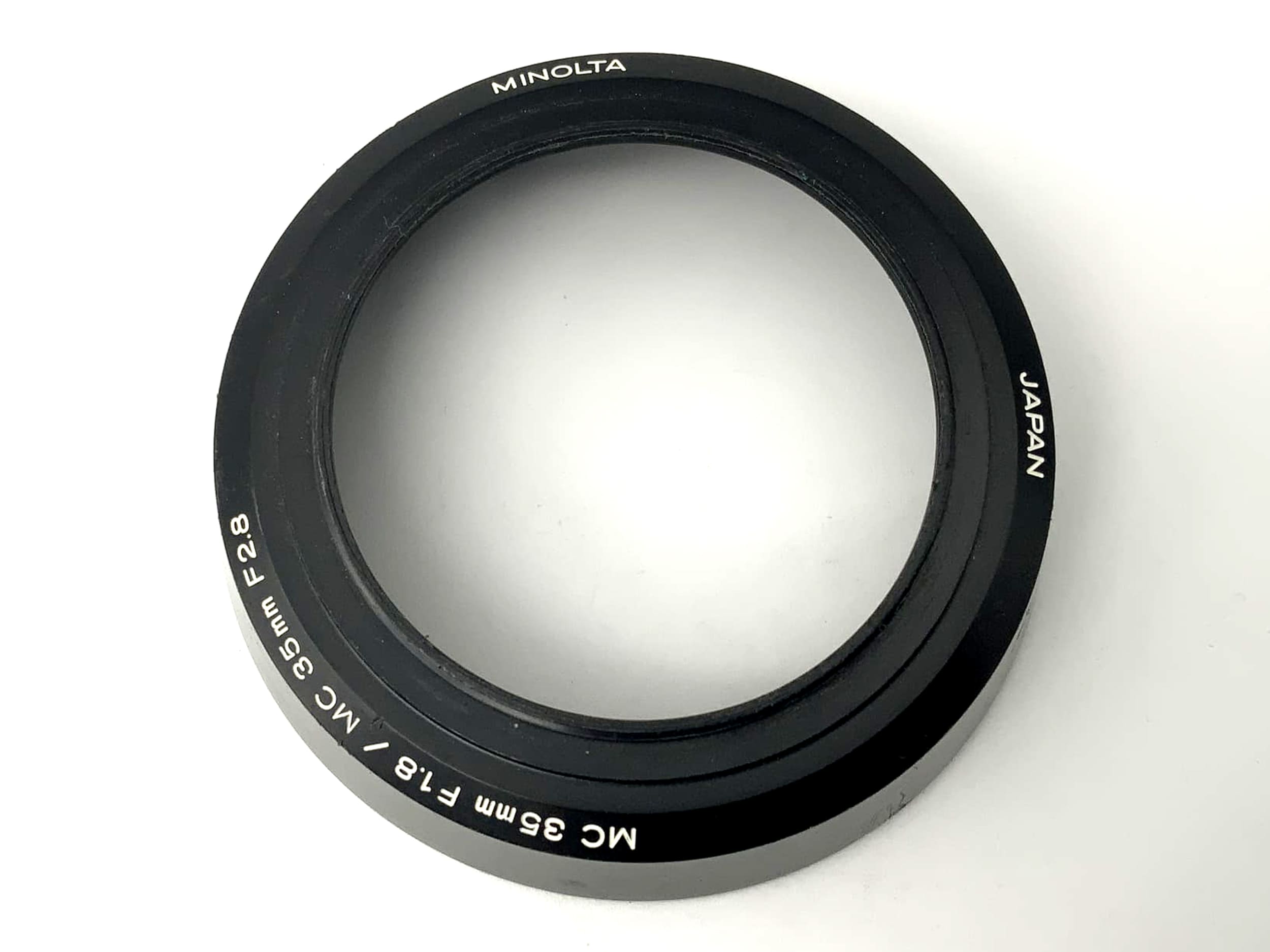 Minolta MC 35mm F1.8 / MC 35mm F2.8 Lens Hood