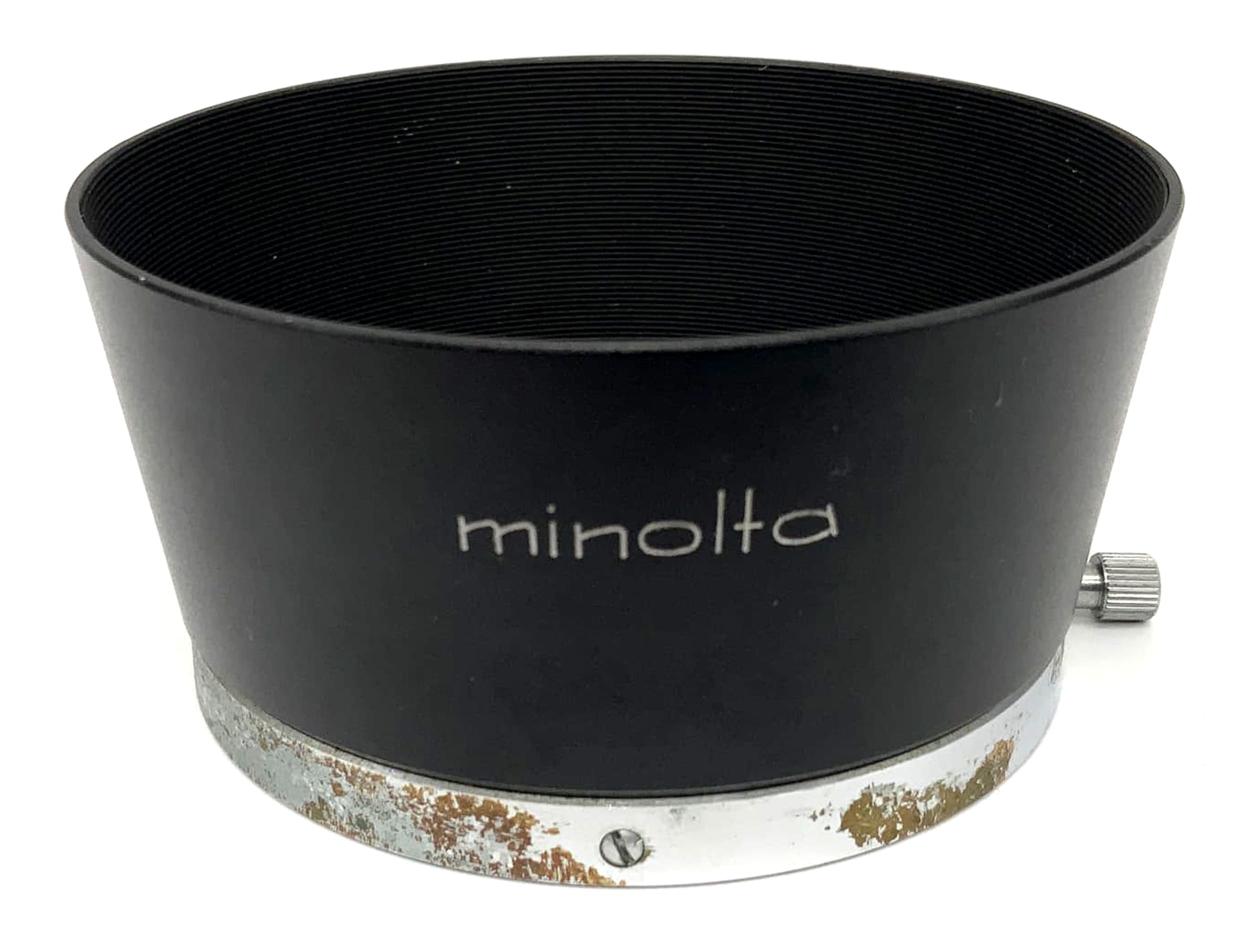 Minolta D57KB Metal Lens Hood for Auto Rokkor 58mm F1.2/ F1.4