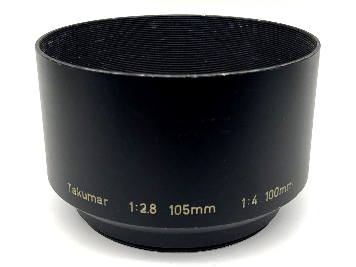 Asahi Pentax Takumar 1:2.8 105mm, 1:4 100mm Lens Hood Metal
