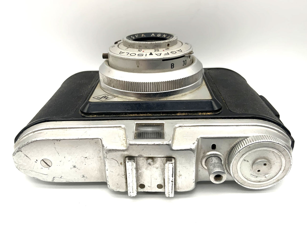 Agfa Isola viewfinder camera with Agnar 1:6.3/75 compact camera analog camera