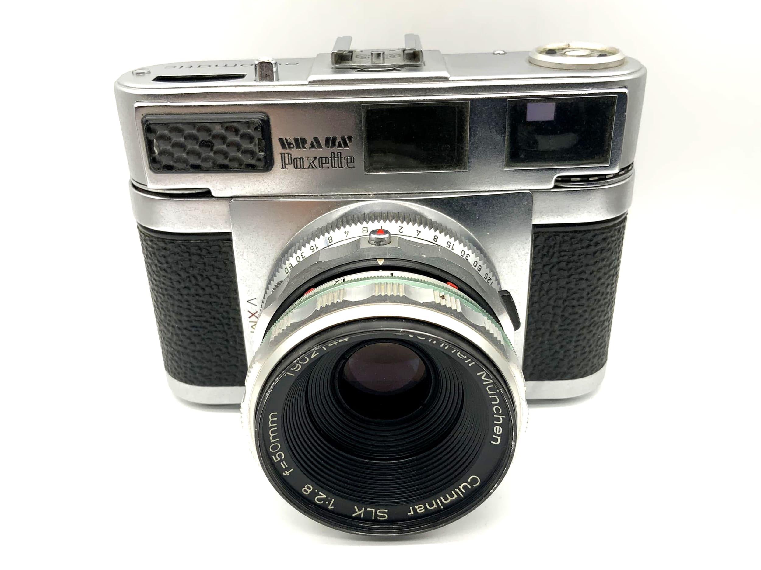 Braun Paxette with Culminar SLK 1:2.8 f=50mm automatic Super III! Light meter defective!