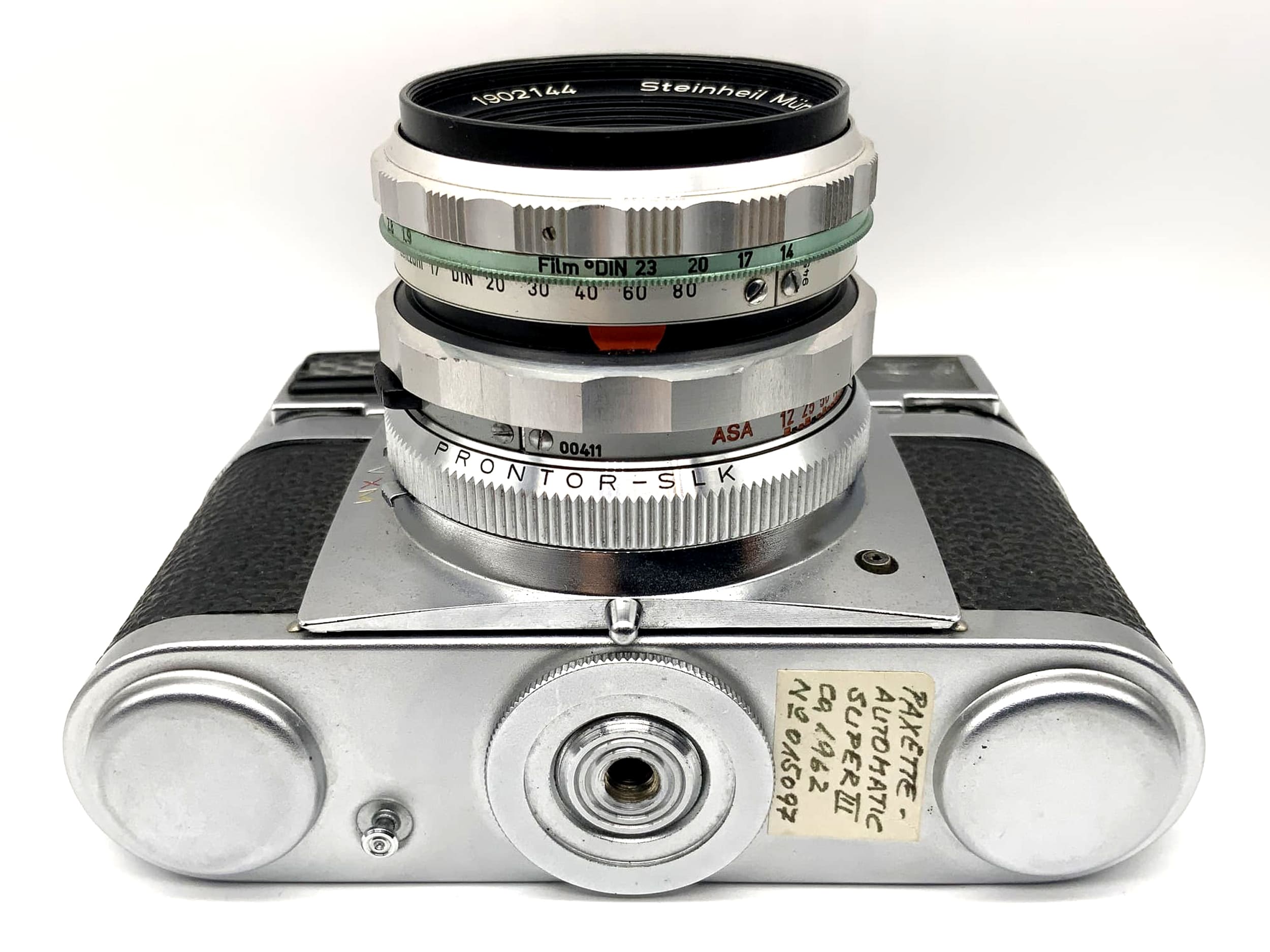 Braun Paxette with Culminar SLK 1:2.8 f=50mm automatic Super III! Light meter defective!