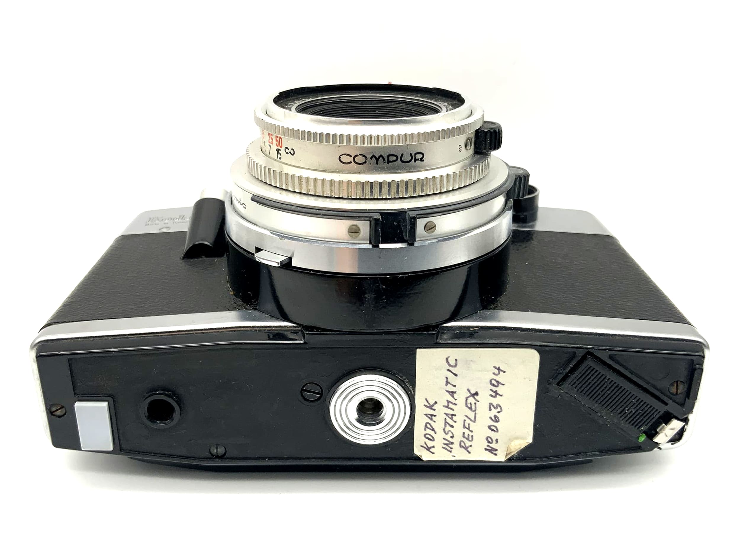 Kodak Instamatic Reflex with Schneider-Kreuznach Xenar f:2.8/50mm !Light meter defective!