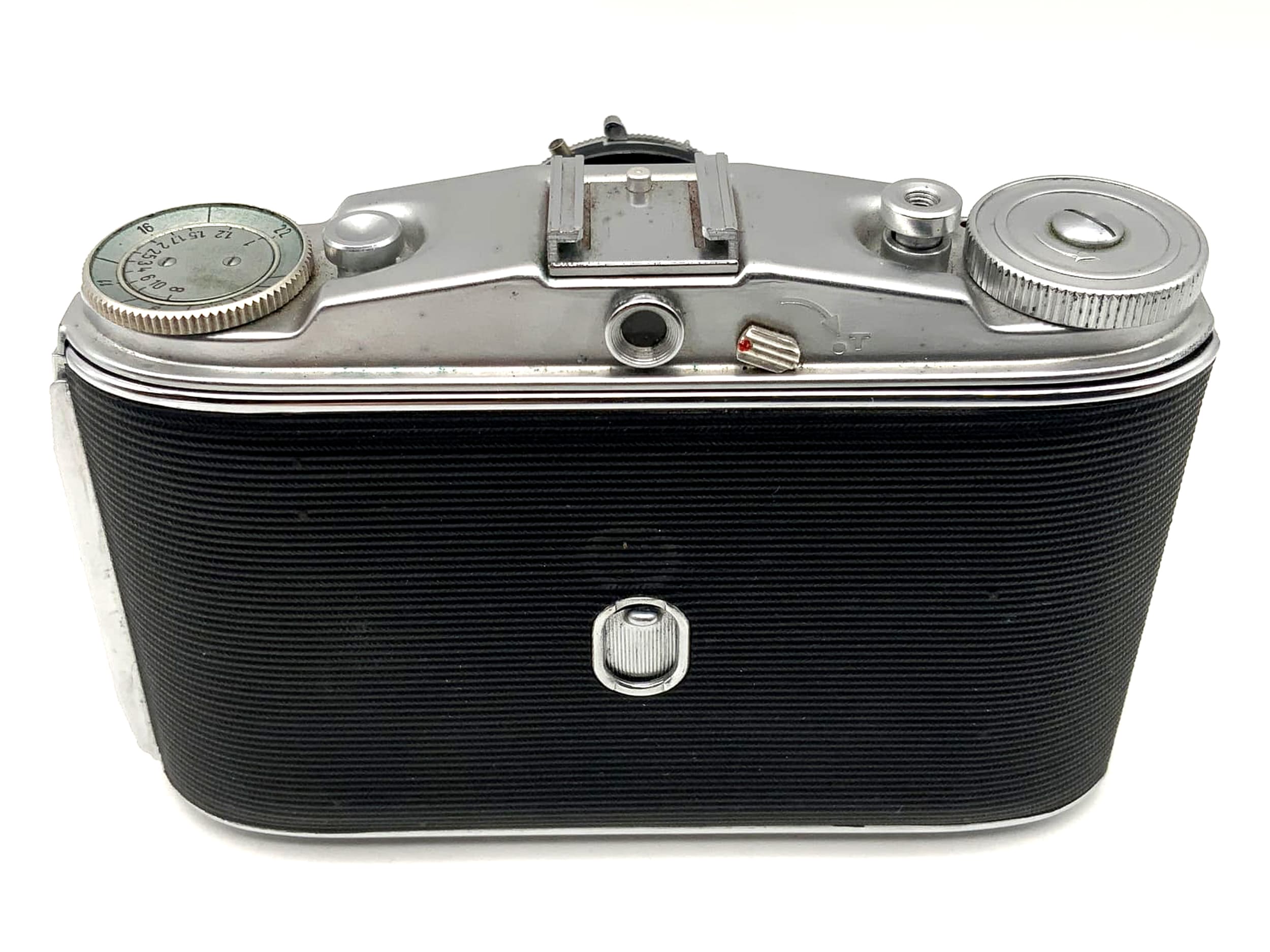Agfa Isolette II folding camera with Agnar 1:4.5 / 85 Vario analogue camera