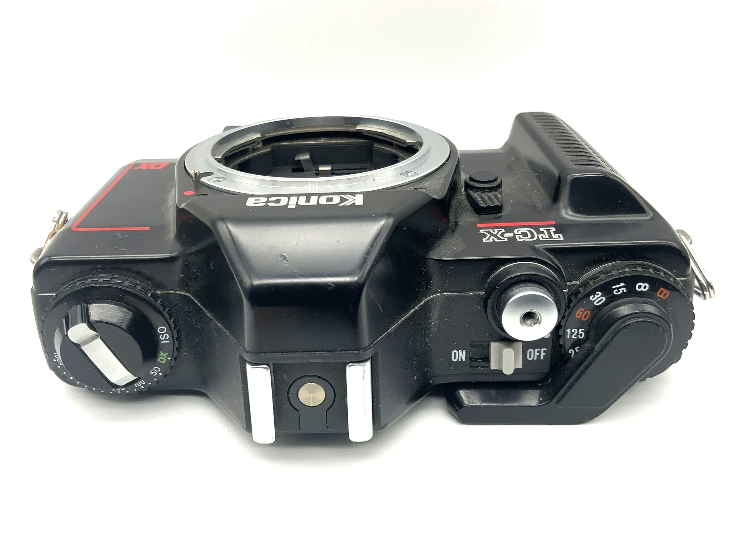 Konica TC-X 35mm SLR analog DX (Konica AR) !Light meter defective!