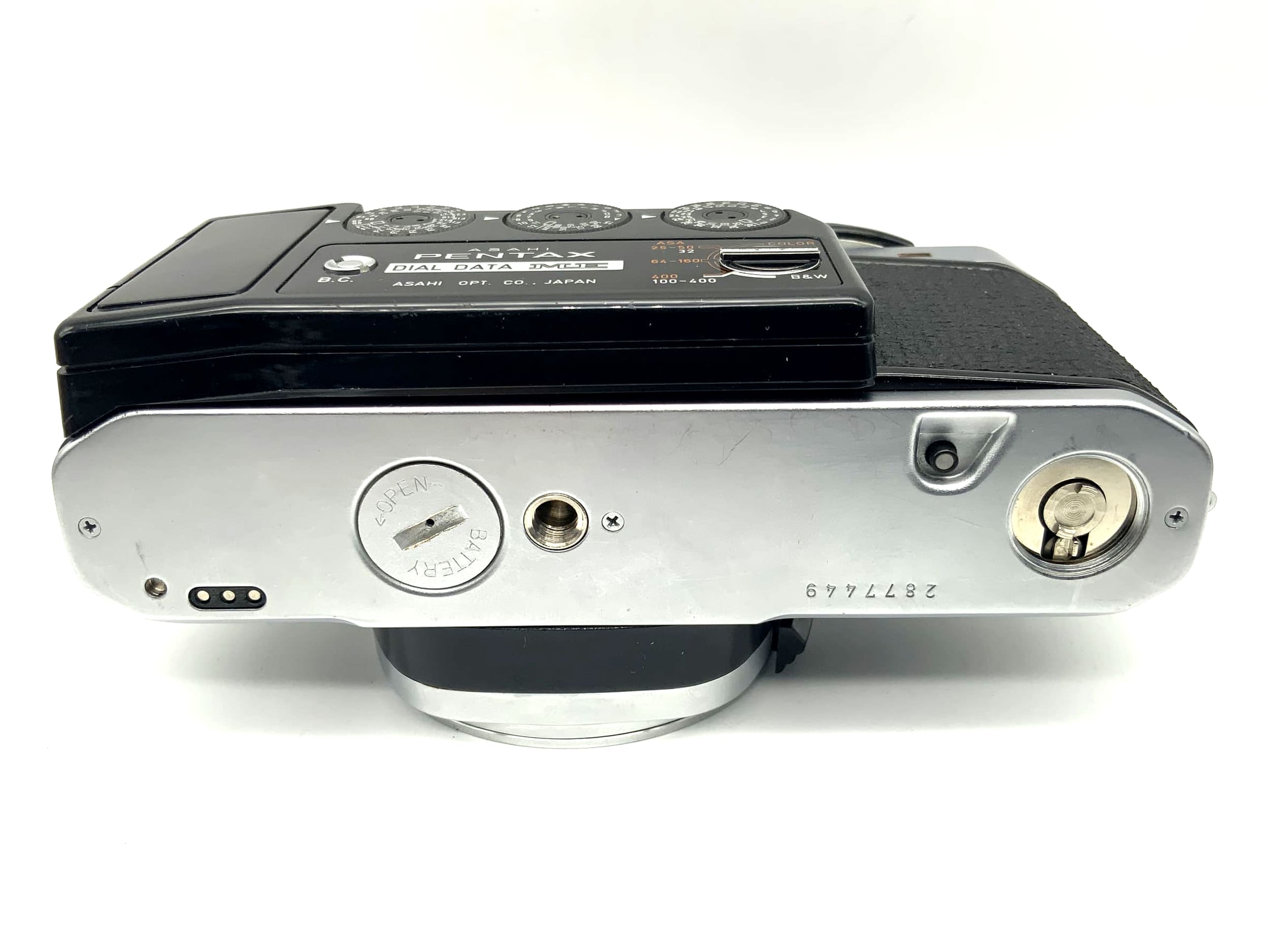 Asahi Pentax ME super 35mm SLR analogue with databack (Dial Data ME) (Pentax K)