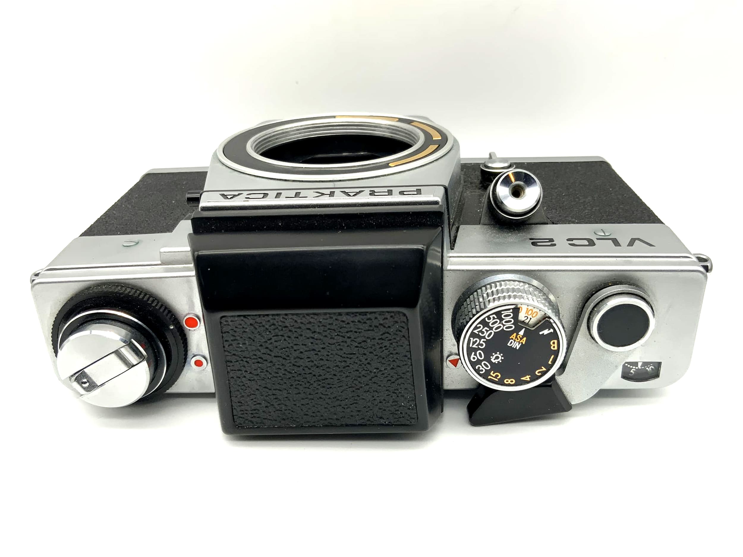 Praktica VLC 2 35mm SLR analog camera with waist-level finder body (M42)