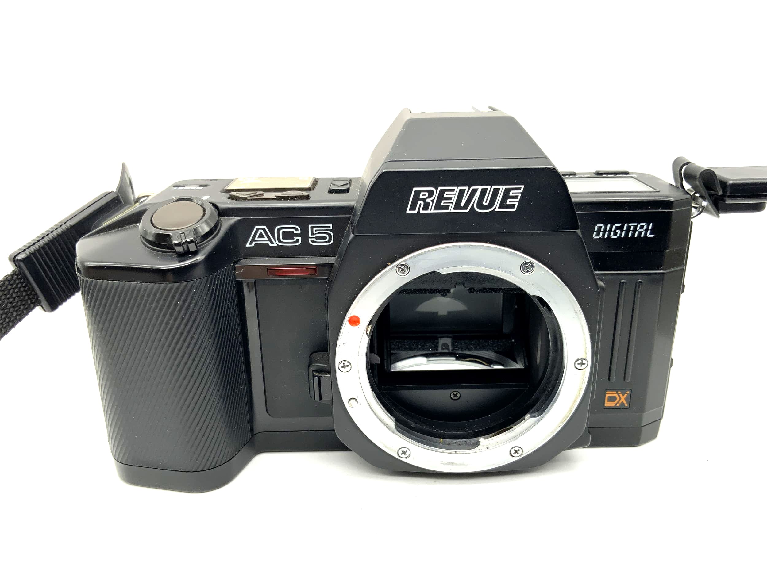 Revue AC5 35mm SLR camera analog aka Chinon CP 7M Body (Pentax K)