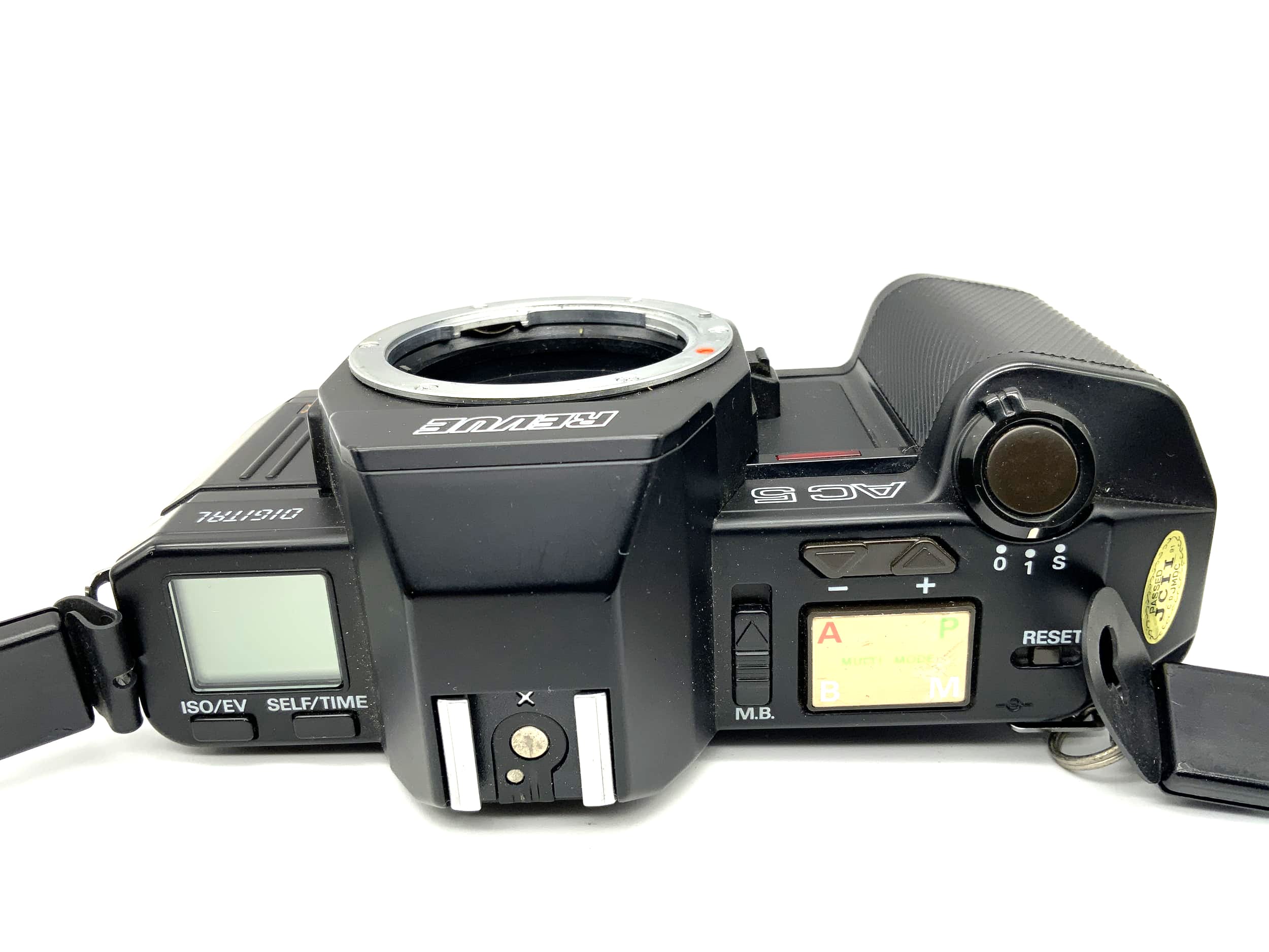 Revue AC5 35mm SLR camera analog aka Chinon CP 7M Body (Pentax K)