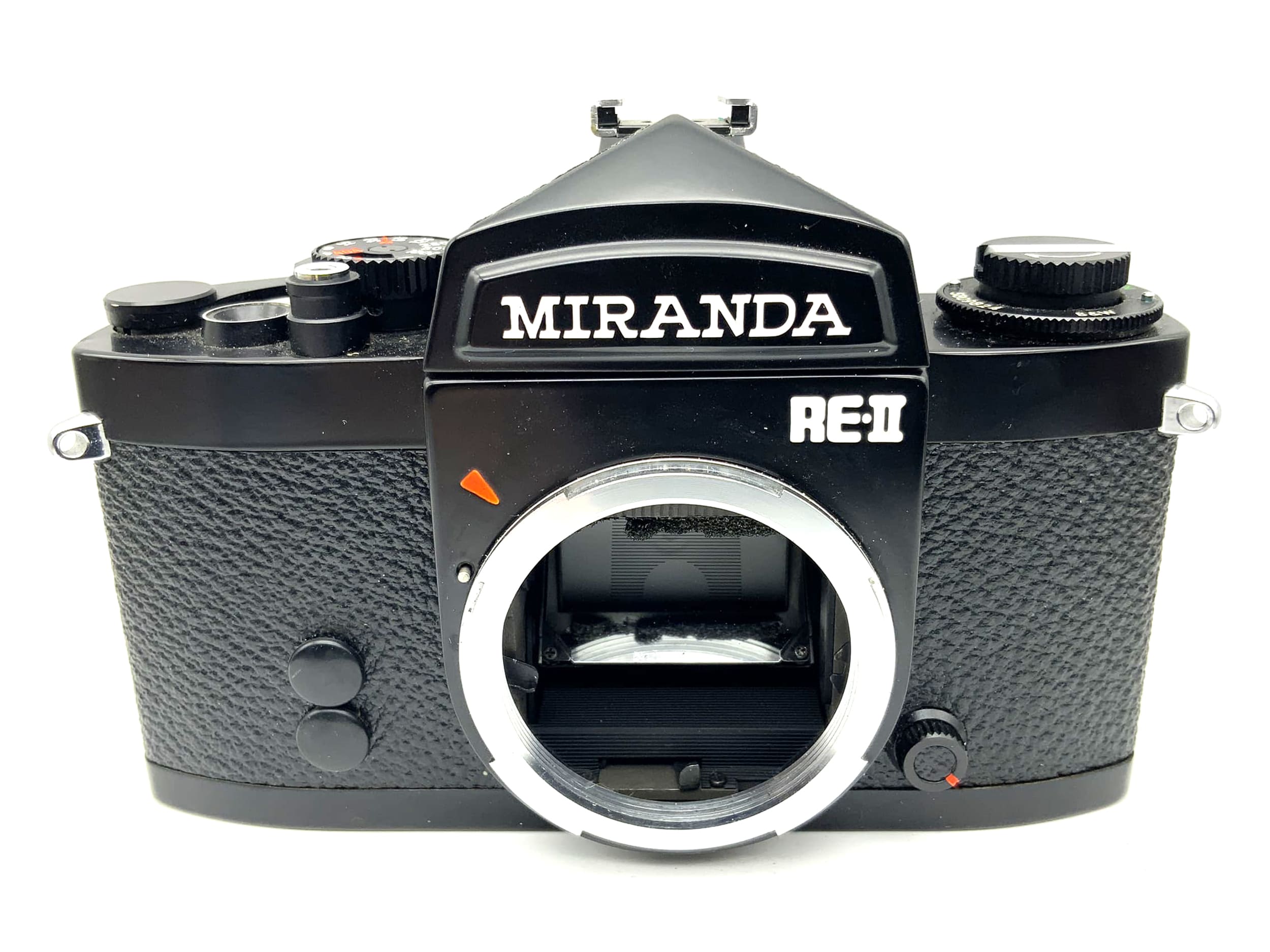 Miranda RE II 35mm SLR analog camera body (Miranda bayonet mount)