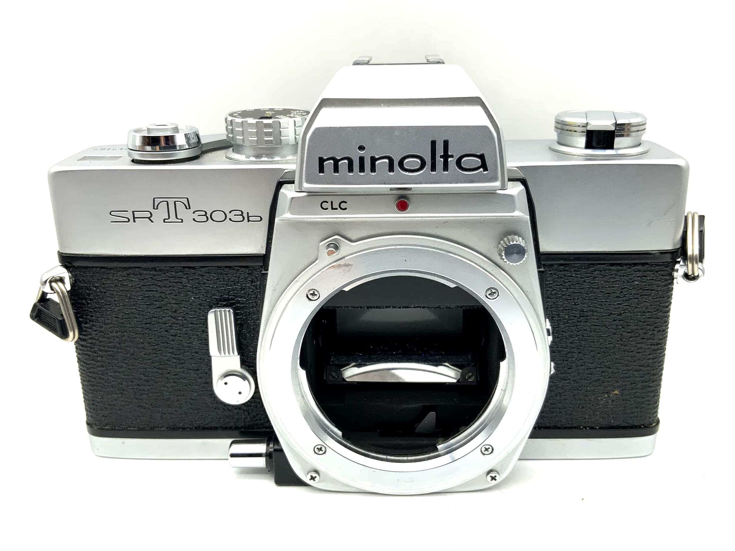 Minolta SRT 303b 35mm SLR analog camera body (Minolta MD)