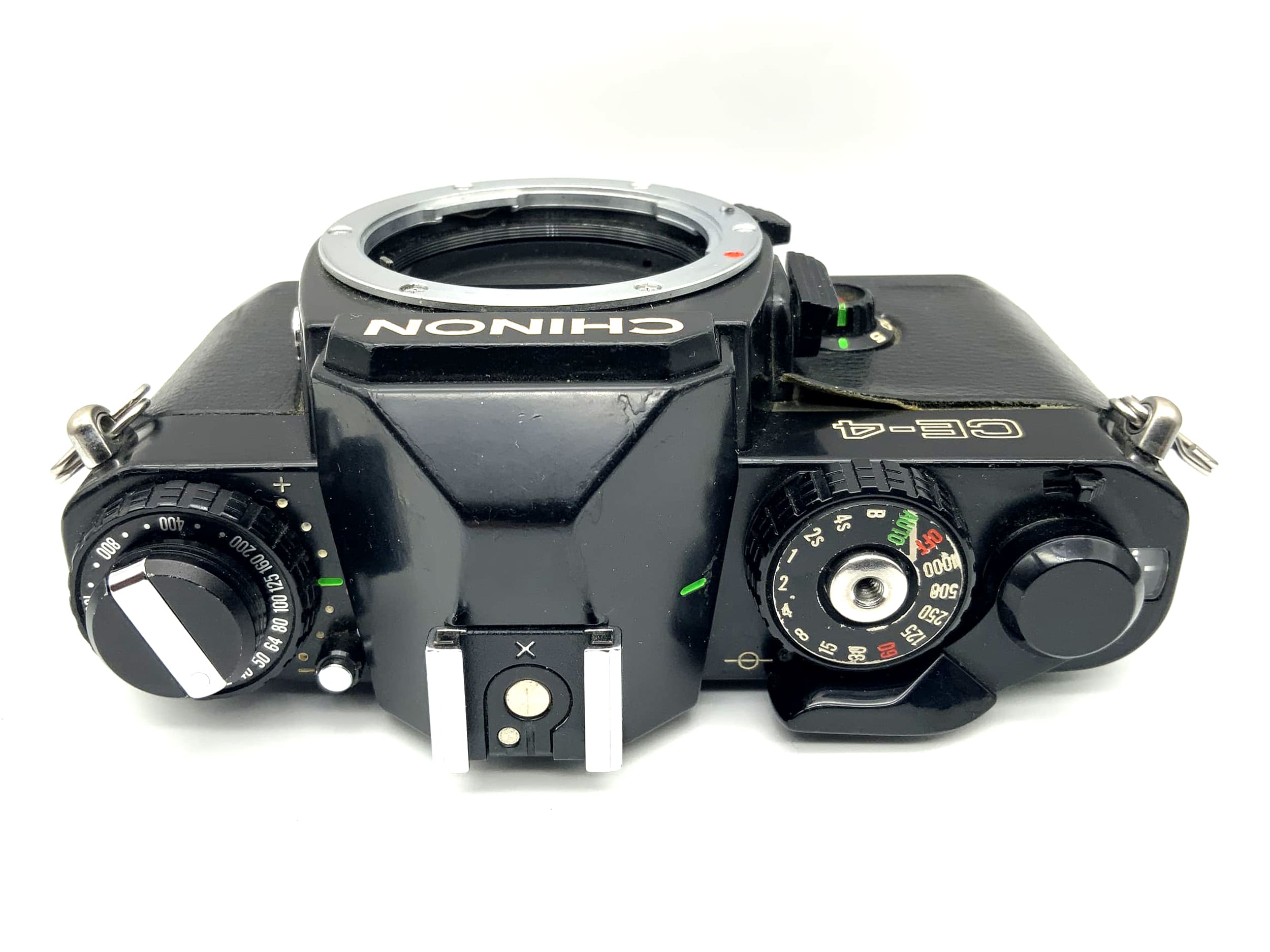 Chinon CE-4 35mm SLR analog camera aka Pentax ME Super (Pentax K)