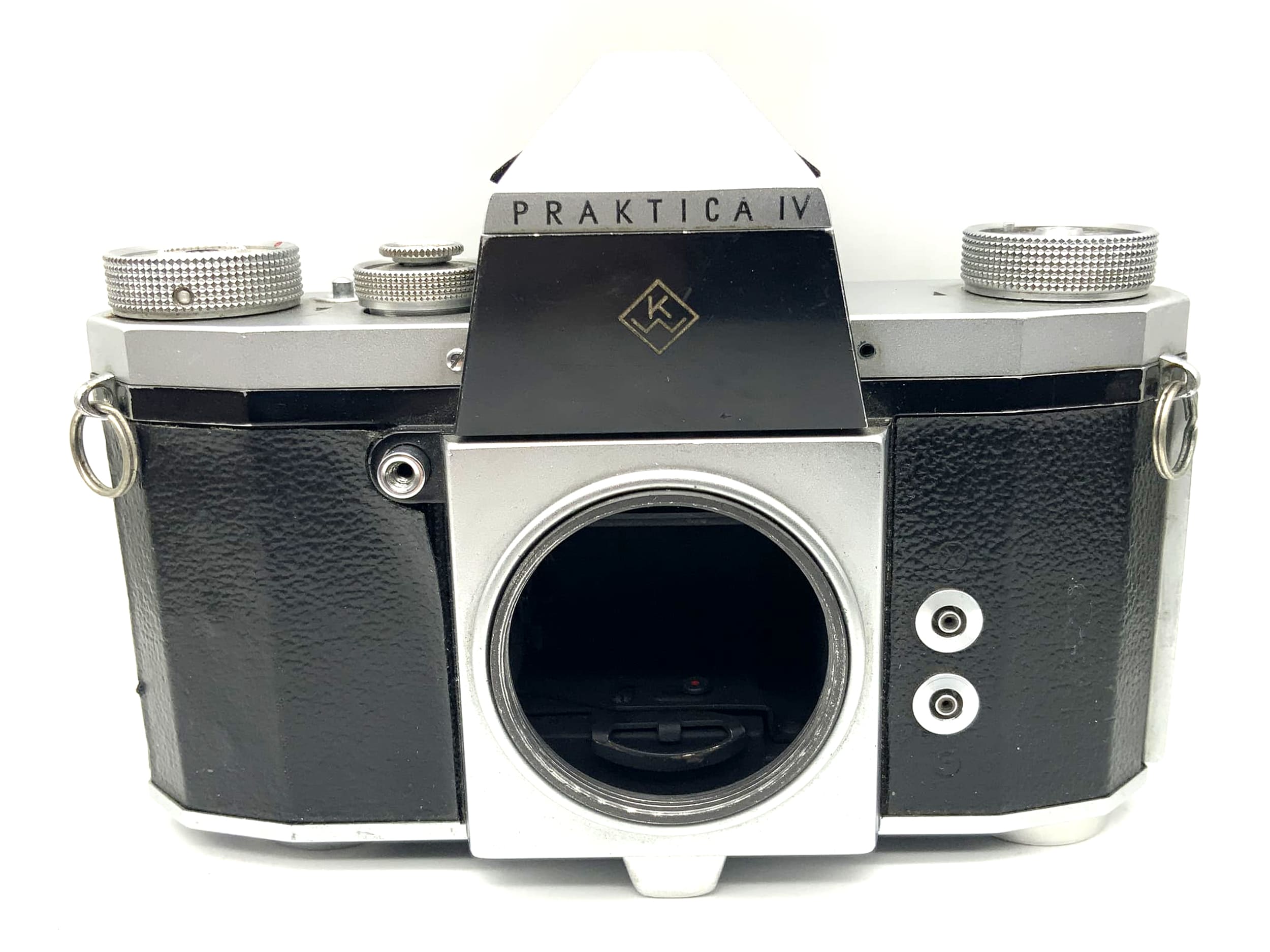 KW Praktica IV 35mm SLR analog camera body (M42)