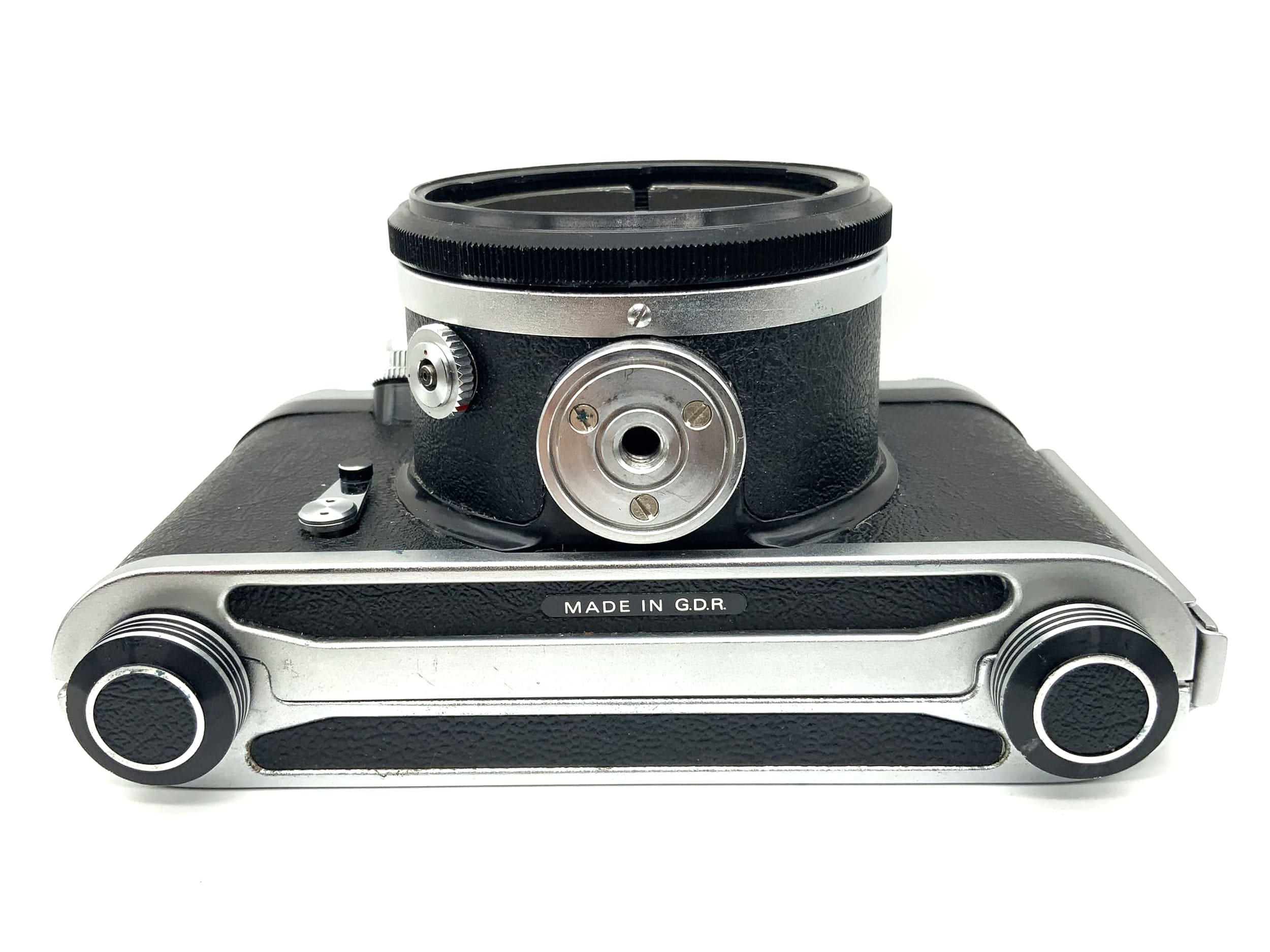 Pentacon six TL SLR analog roll film with waist-level viewfinder body (Pentacon Six)