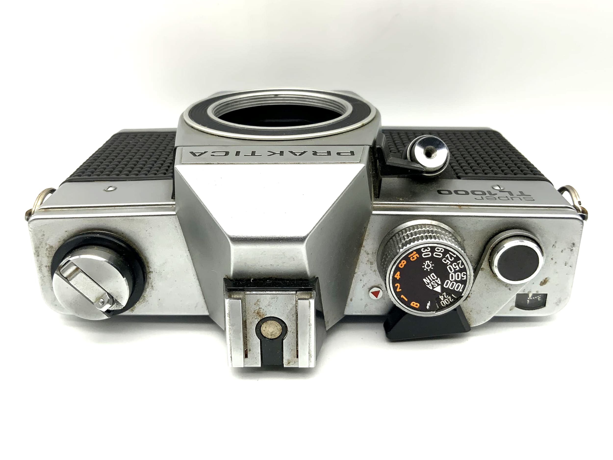 Praktica super TL 1000 35mm SLR analog camera (M42) !Light meter defective!