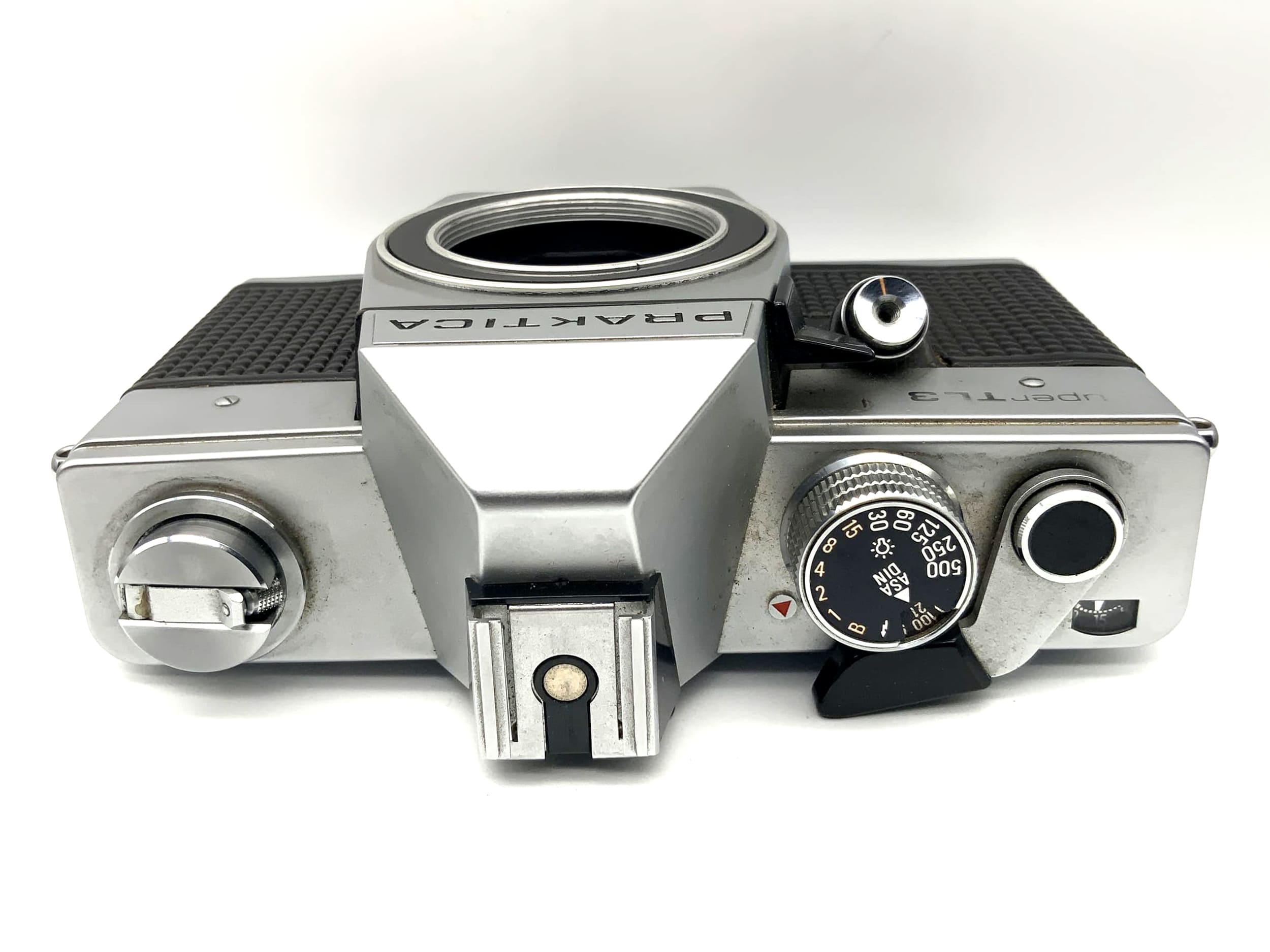 Praktica super TL 3 35mm SLR analog camera (M42) !Light meter defective!