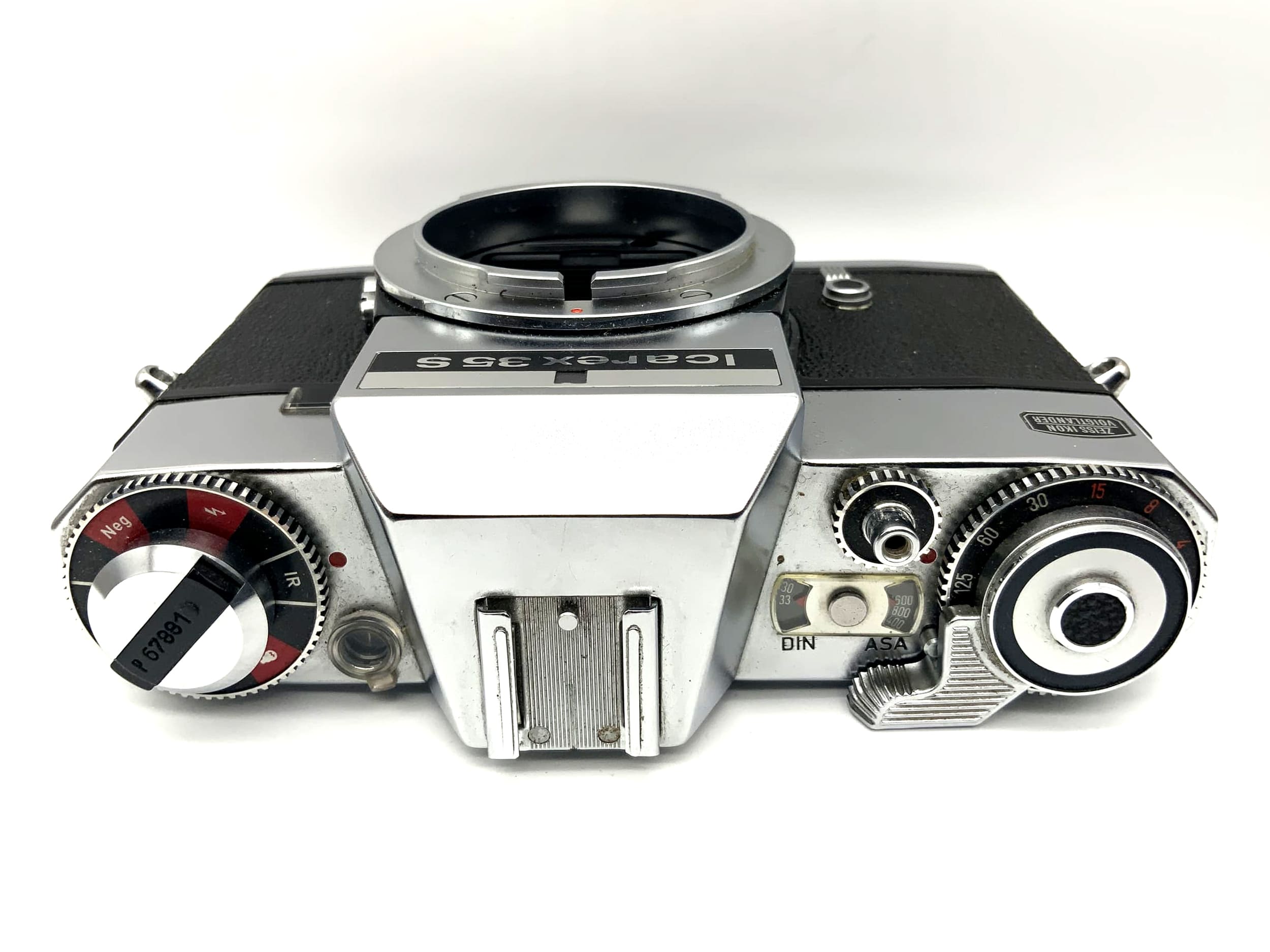 Zeiss Ikon Voigtländer Icarex 35 S SLR (Icarex bayonet mount) !Light meter defective!
