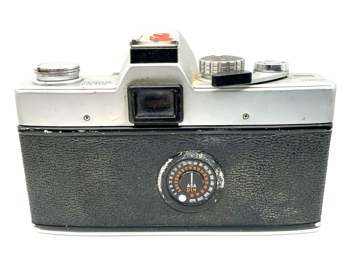 Minolta SRT 101 35mm SLR analog camera (Minolta MD) !Light meter defective!