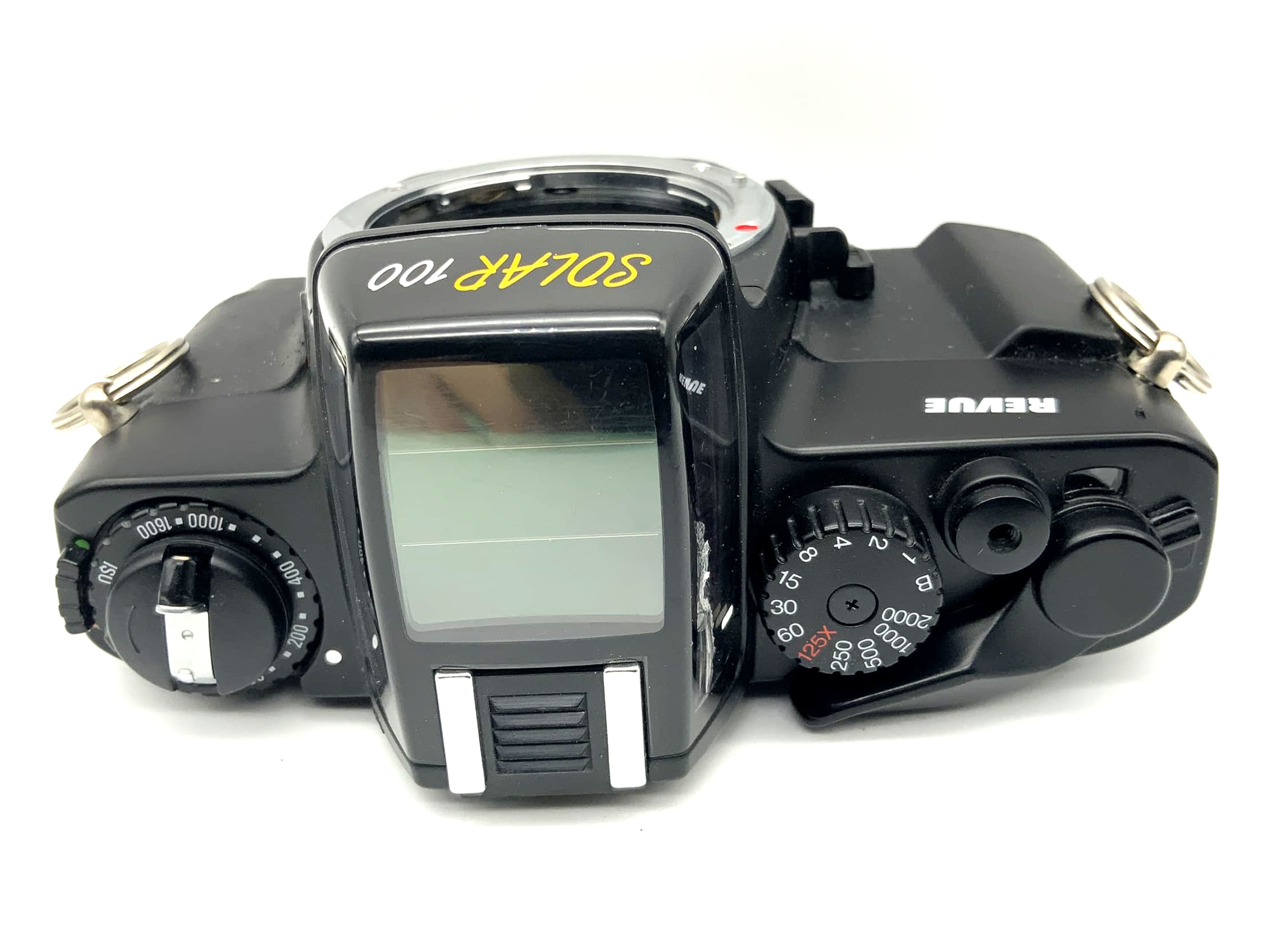 Revue Solar 100 35mm SLR analog camera (Pentax K) !Light meter defective!