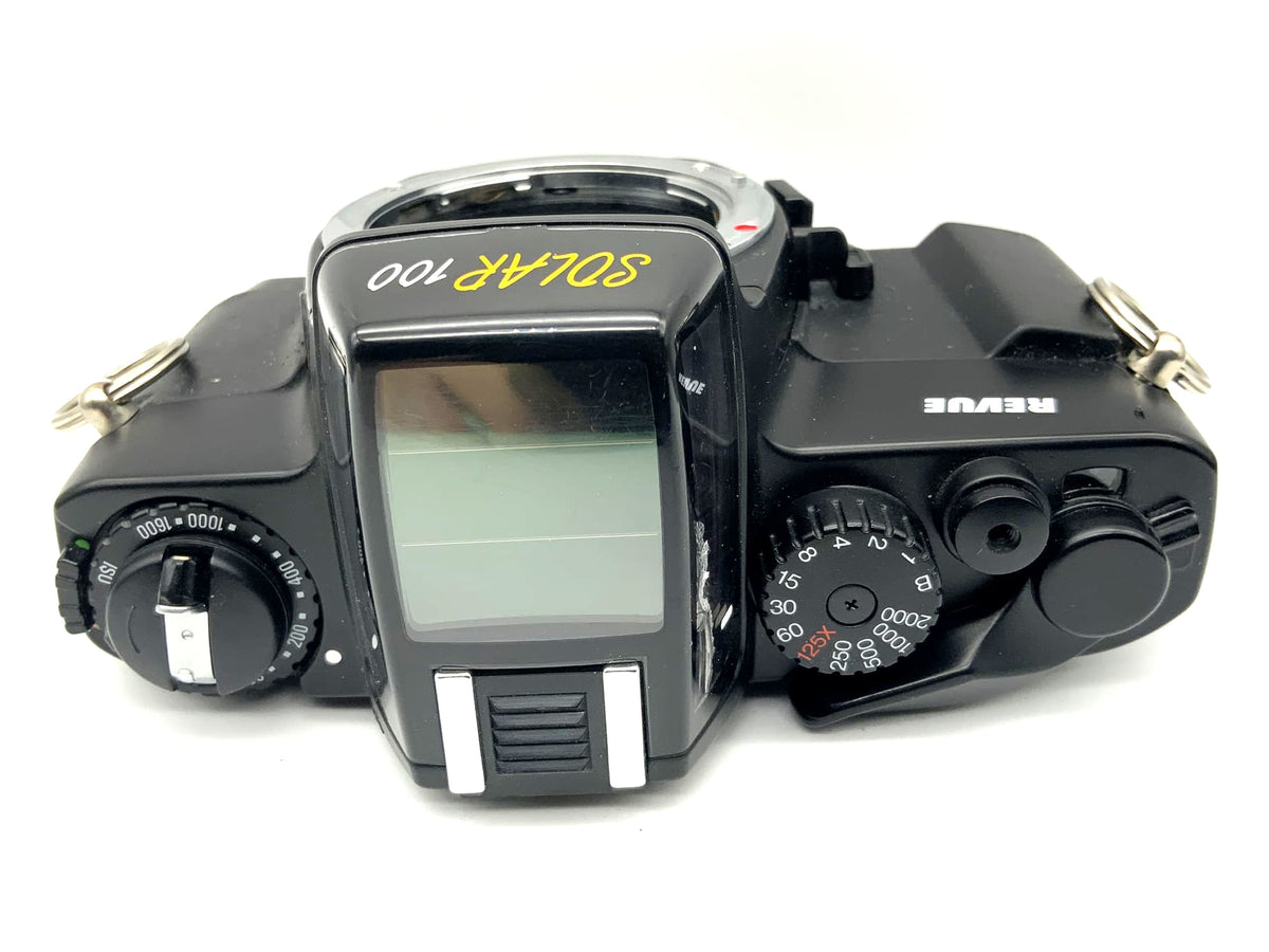 Revue Solar 100 35mm SLR analog camera (Pentax K) !Light meter defective!