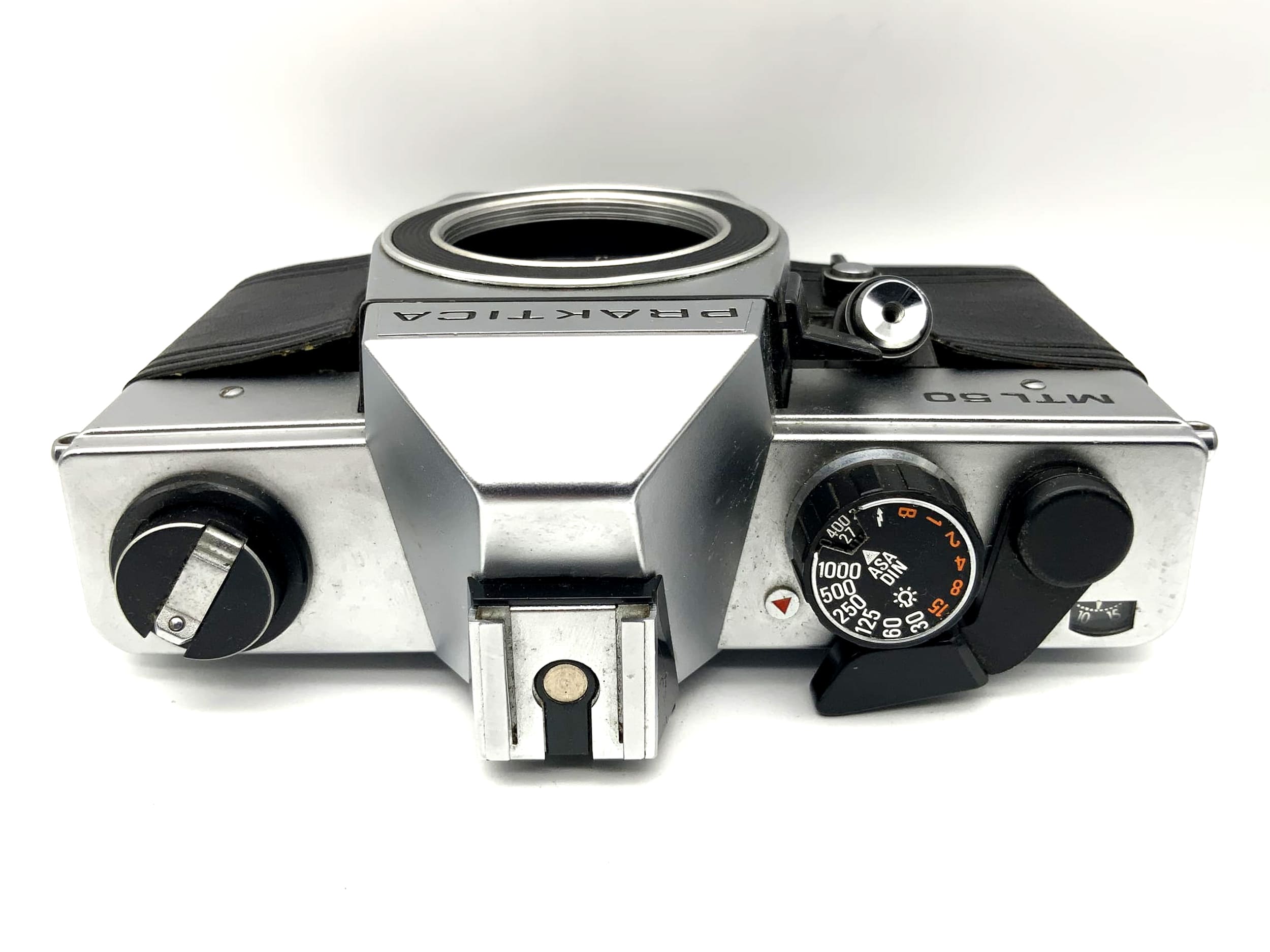 Praktica MTL 50 35mm SLR camera analog Pentacon (M42) !Light meter defective!