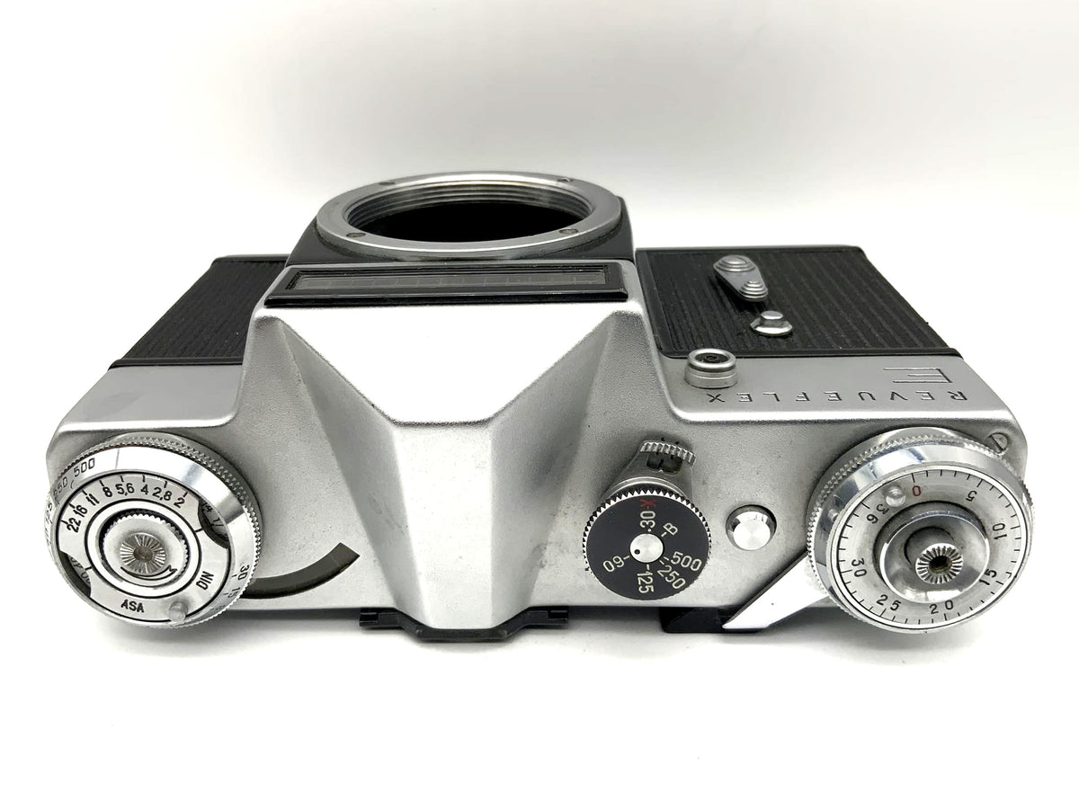 Revue E 35mm SLR analog camera Revueflex E (M42) !Light meter defective!