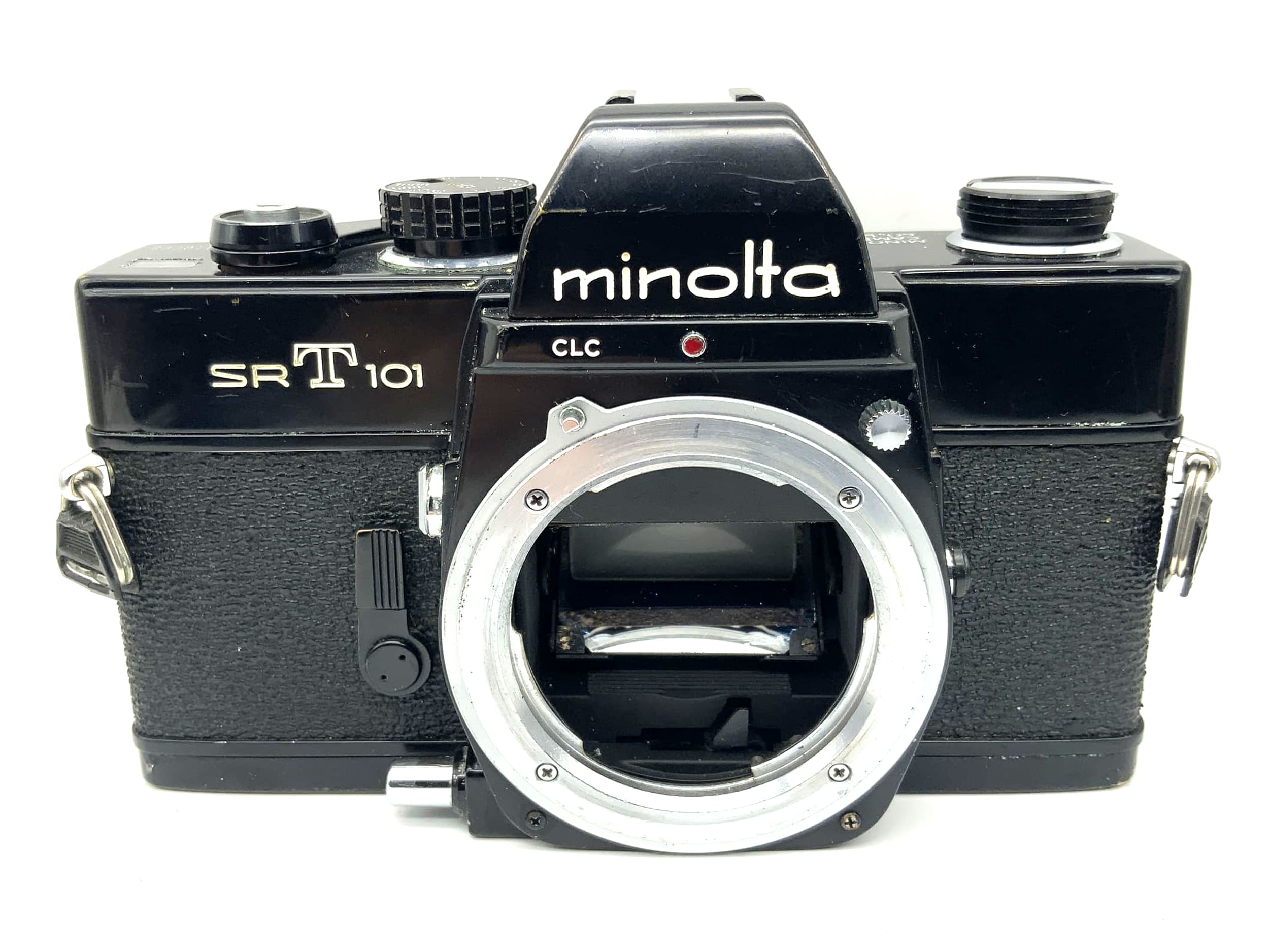 Minolta SRT 101 35mm SLR analog camera (Minolta MD) !Light meter defective!