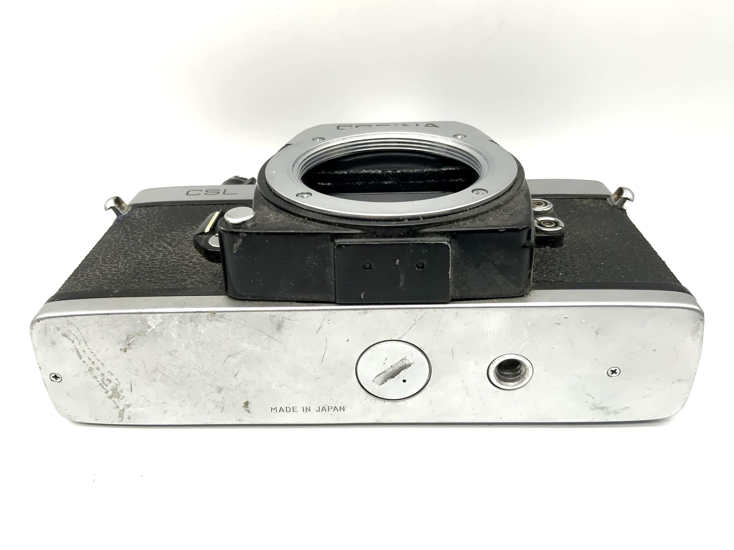 Cosina CSL 35mm SLR analog camera body (M42) !Light meter defective!