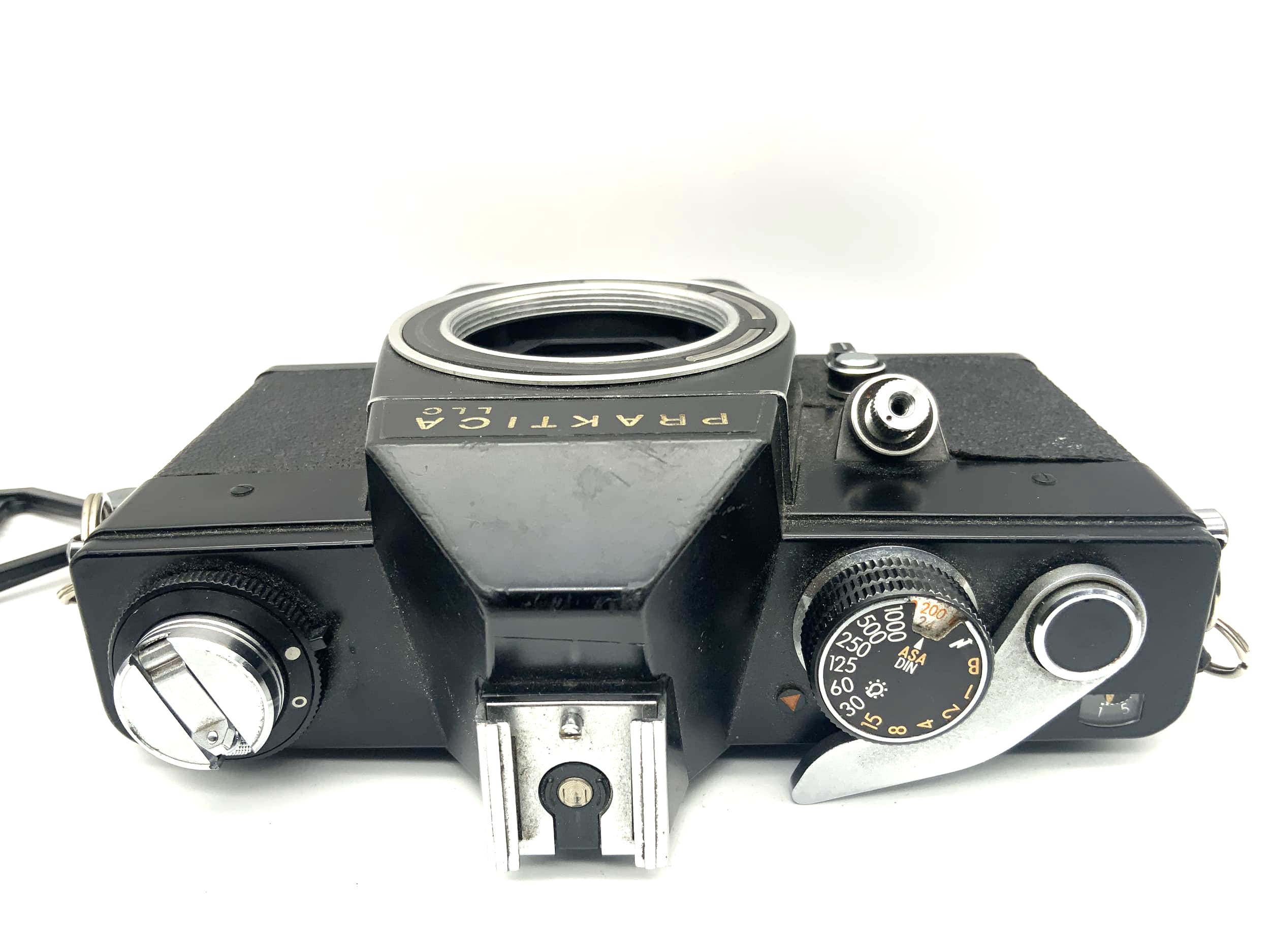 Praktica LLC 35mm SLR analog body (M42) !Light meter defective!