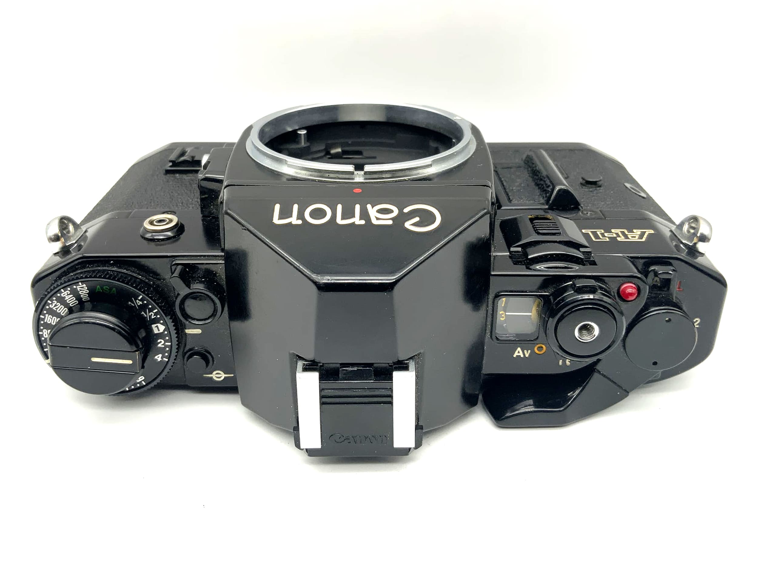 Canon A-1 35mm SLR analog body (Canon FD) !Light meter defective!