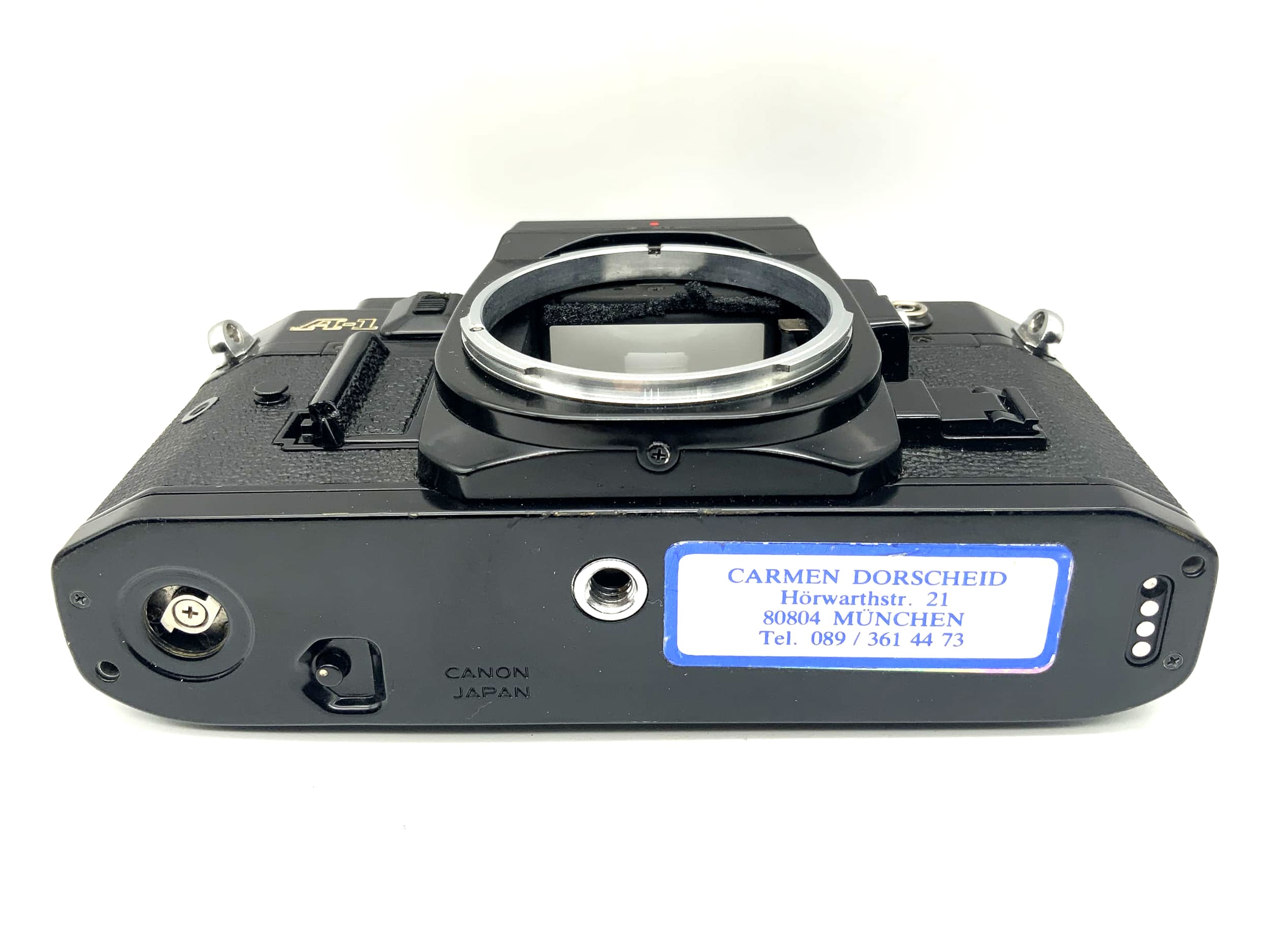 Canon A-1 35mm SLR analog body (Canon FD) !Light meter defective!