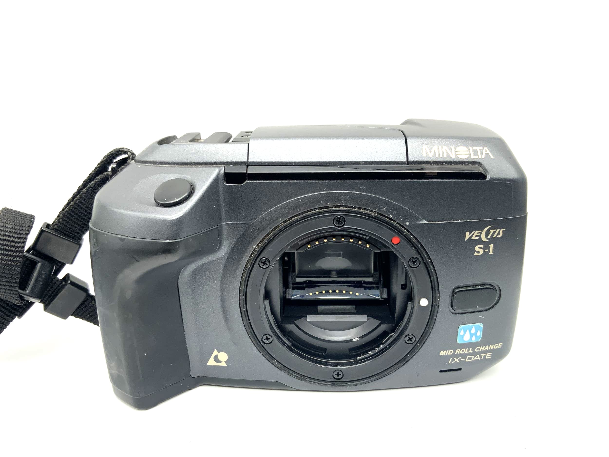 Minolta S-1 35mm SLR camera analog IX-Date Body (Minolta Vectis)