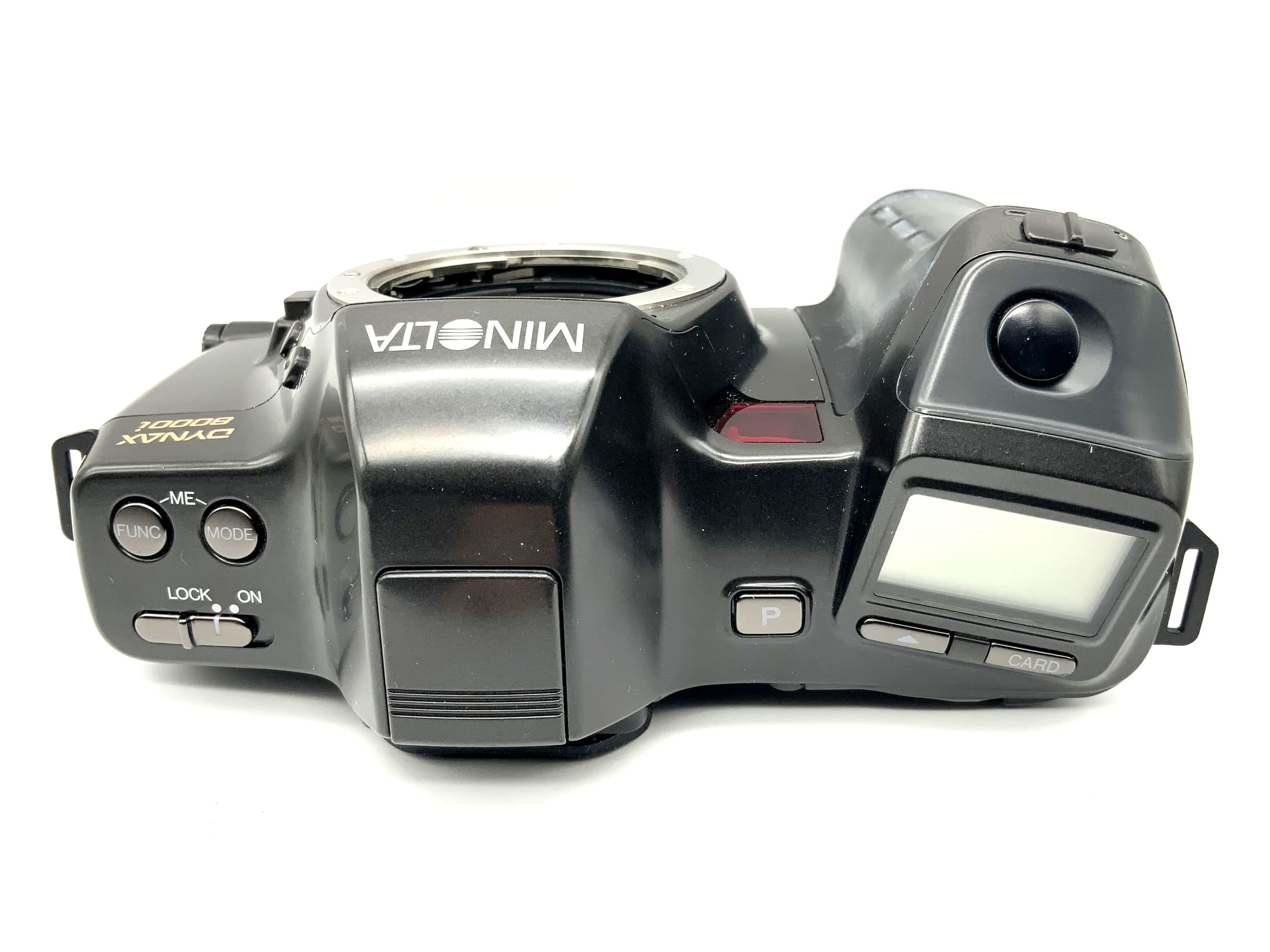 Minolta Dynax 8000i 35mm SLR camera, analog Sony A body (Minolta AF)