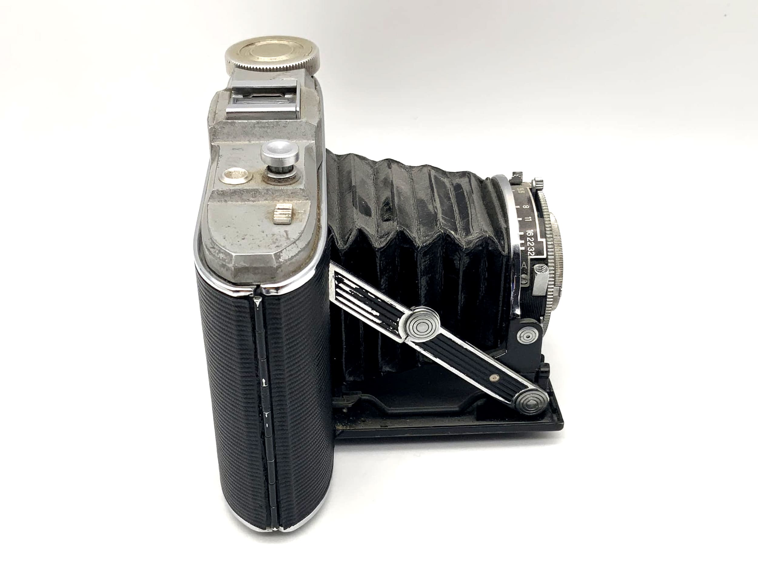 Agfa Isolette folding camera with Apotar 1:4.5 F=8.5cm Prontor-S
