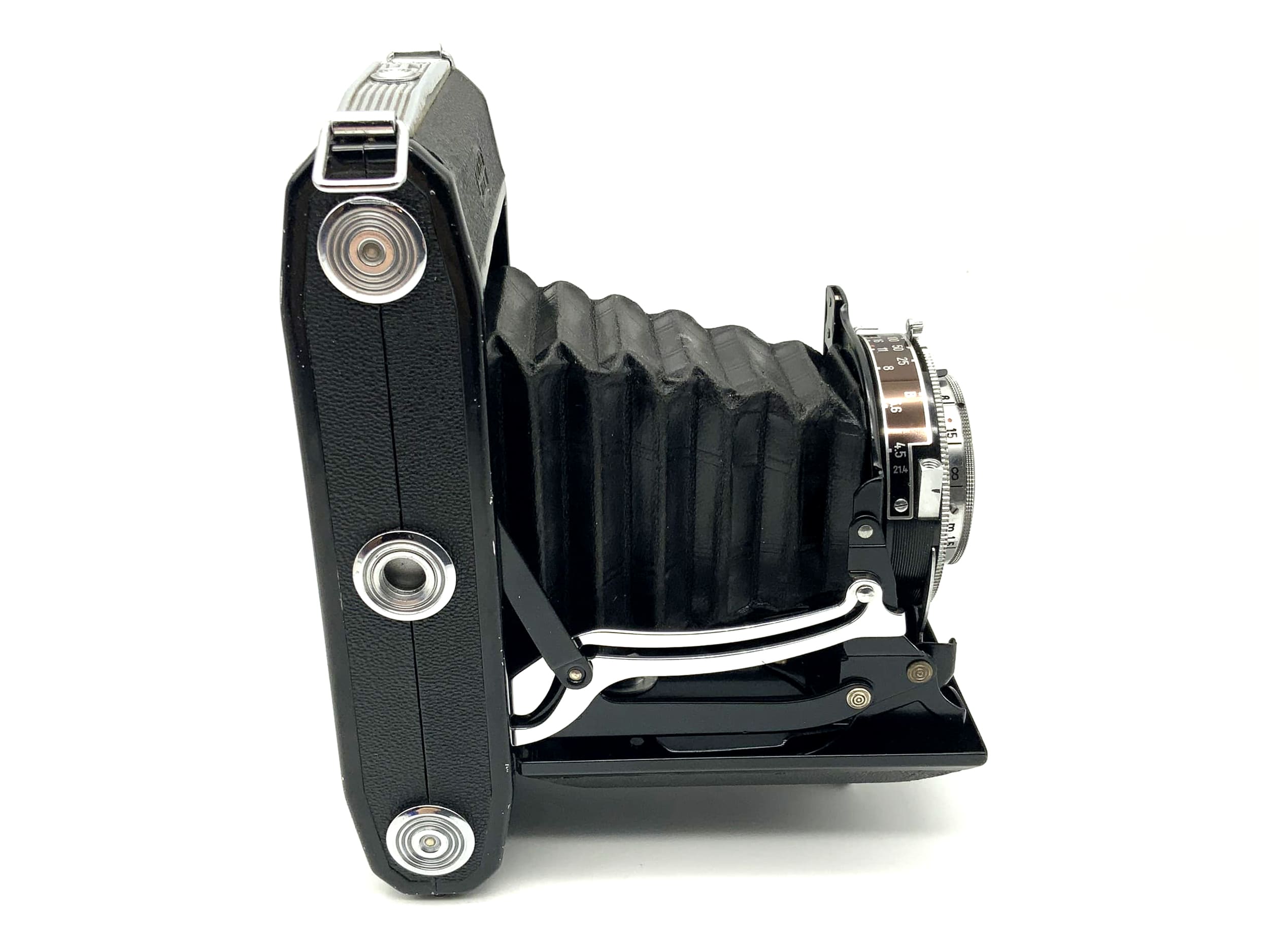 Zeiss Ikon Ercona folding camera with Novar Anastigmat 1:4.5 f=10.5cm Pronto