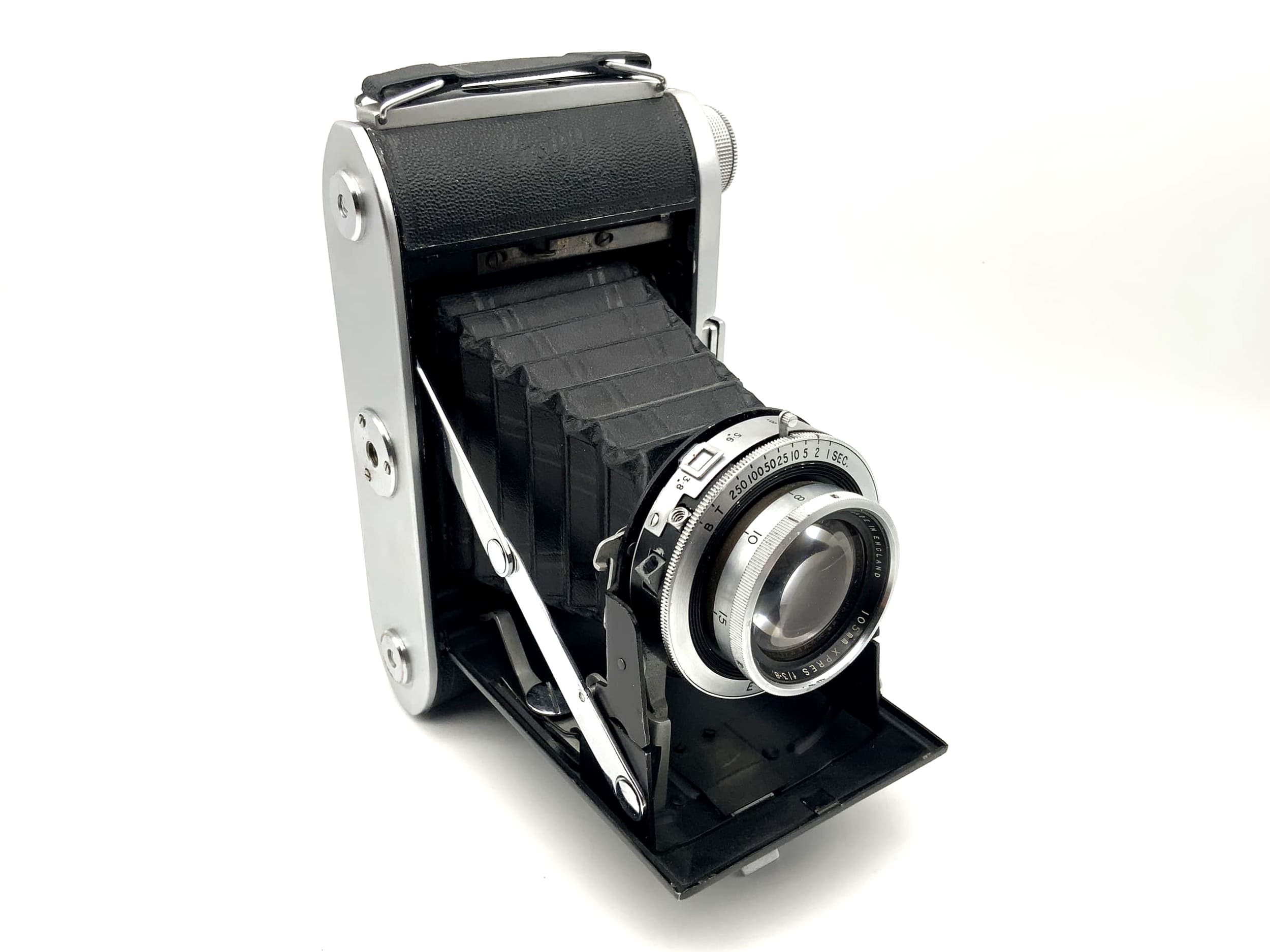Ensign Selfix 820 folding camera with 105mm XPRES f/3.8 Epsilon
