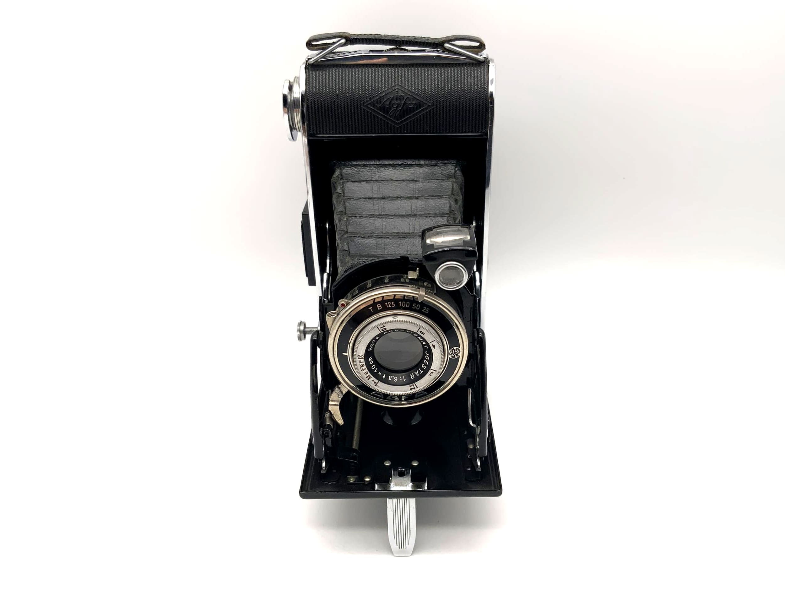 Agfa Billy Record folding camera with Anastigmat Jgestar 1:6.3 f=10cm