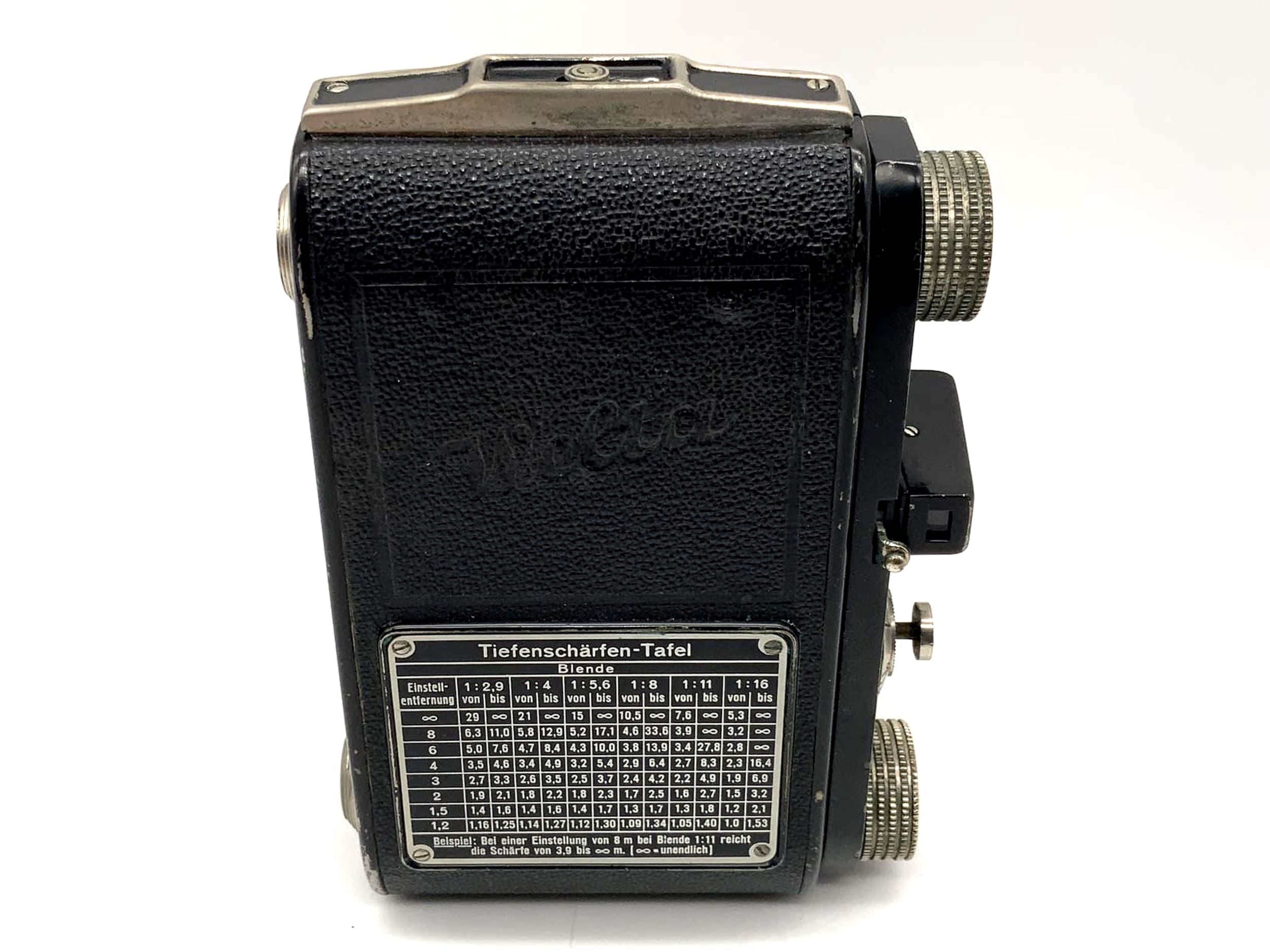 Welta Weltix folding camera with Steinheil München Cassar 1:2.9 f=5cm Compur