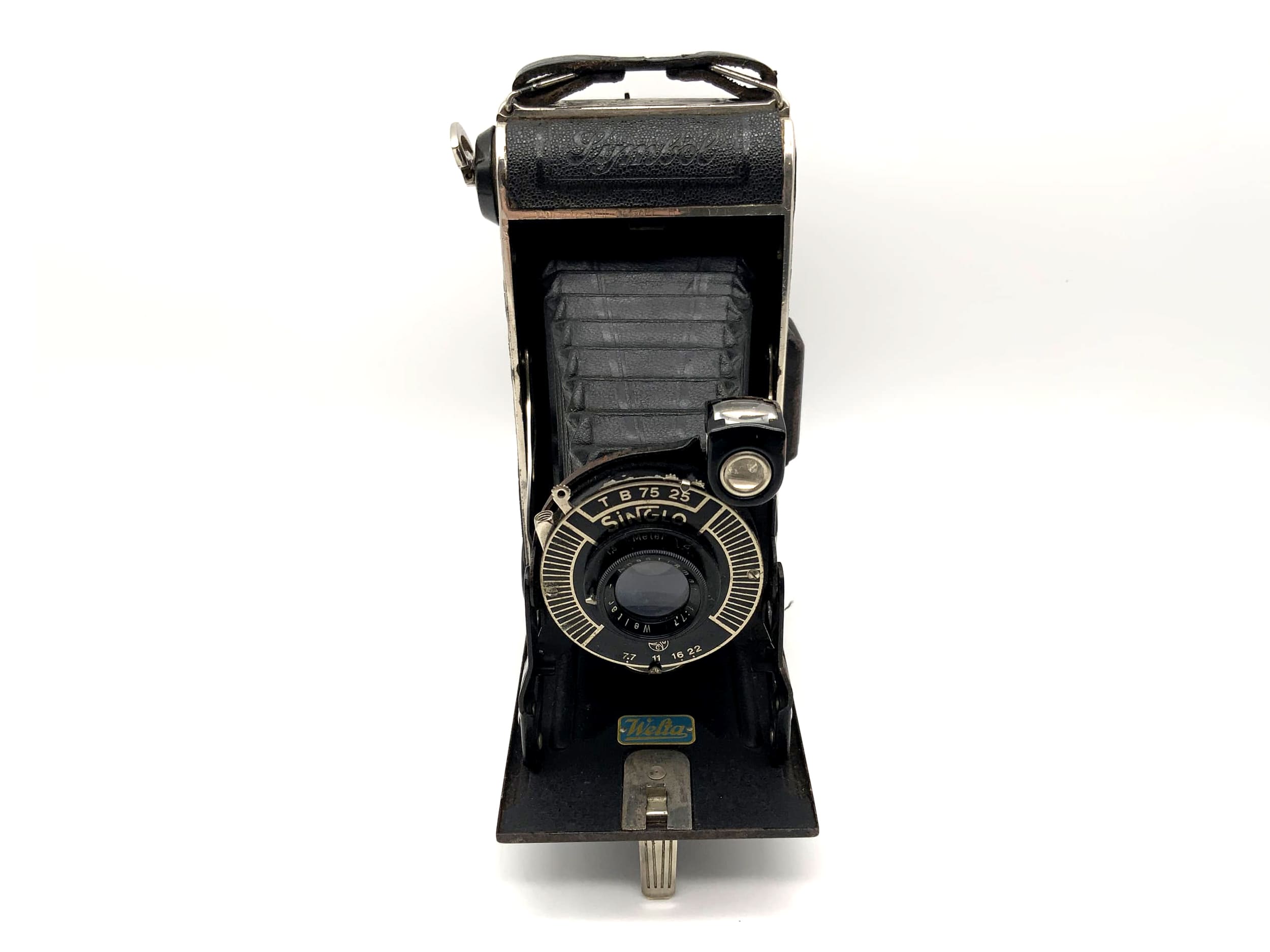 Welta Symbol folding camera with Weltar Anastigmat 1:7.7 Singlo