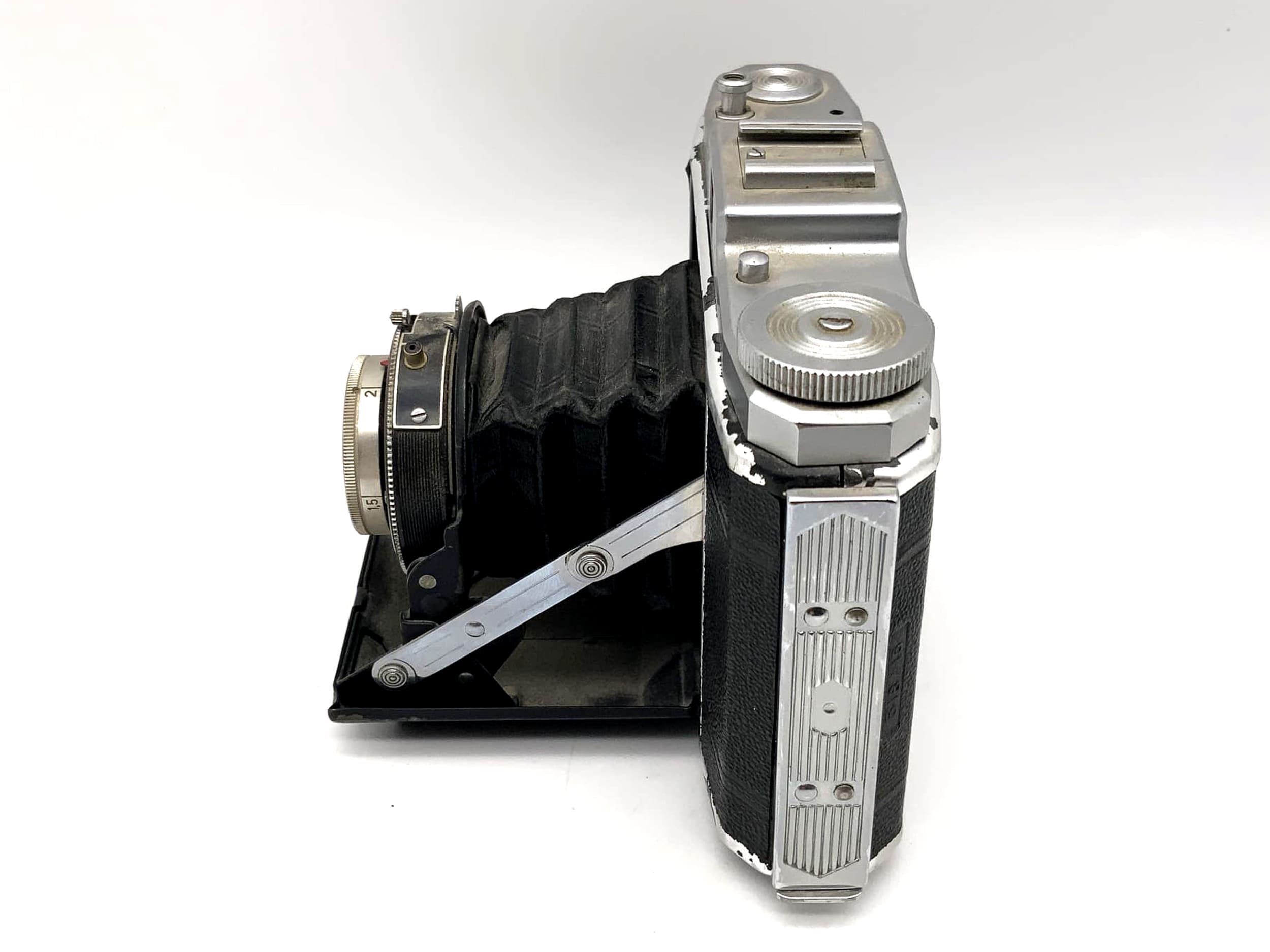 Zeiss Ikon Nettar 518/16 folding camera with Novar Anastigmat 1:6.3 f=75mm Vero