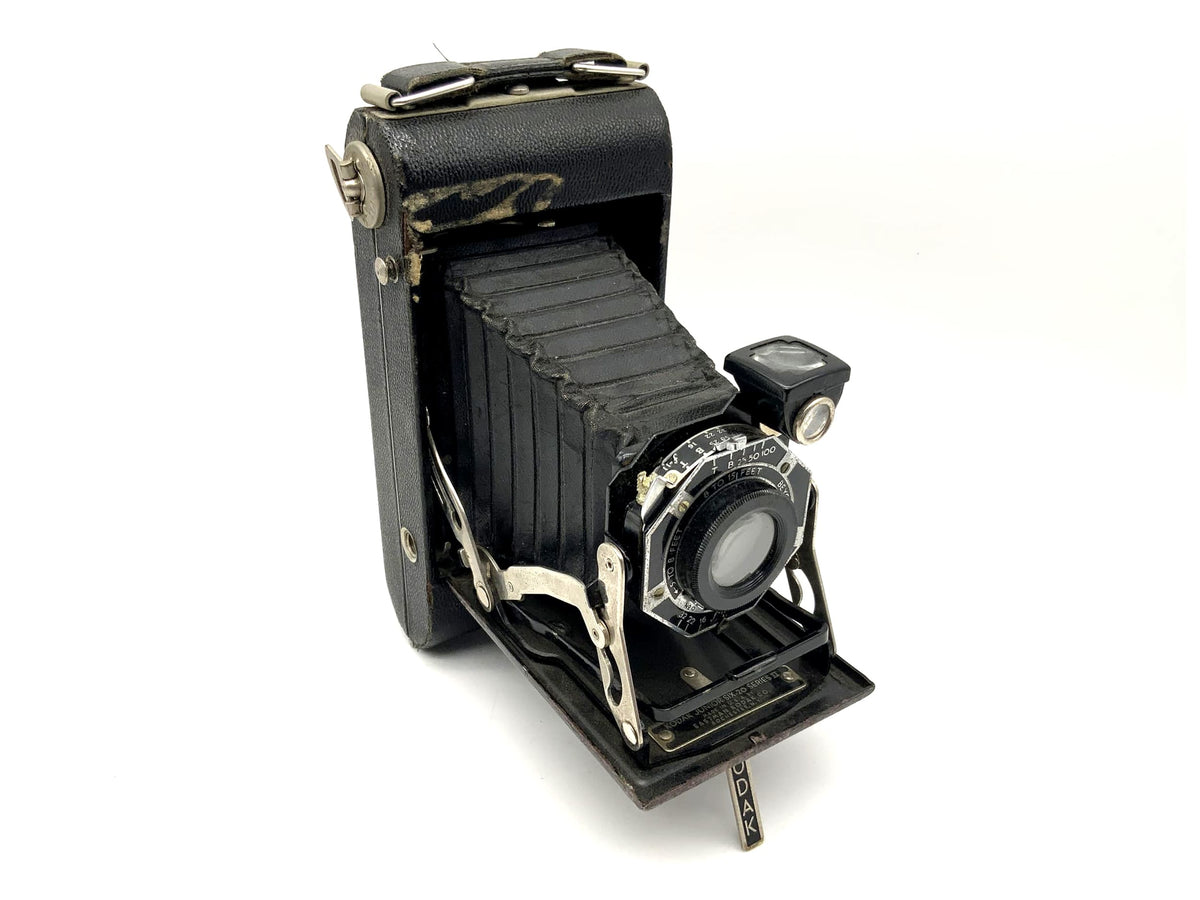 Kodak No. 0 folding camera with Kodak Bimat