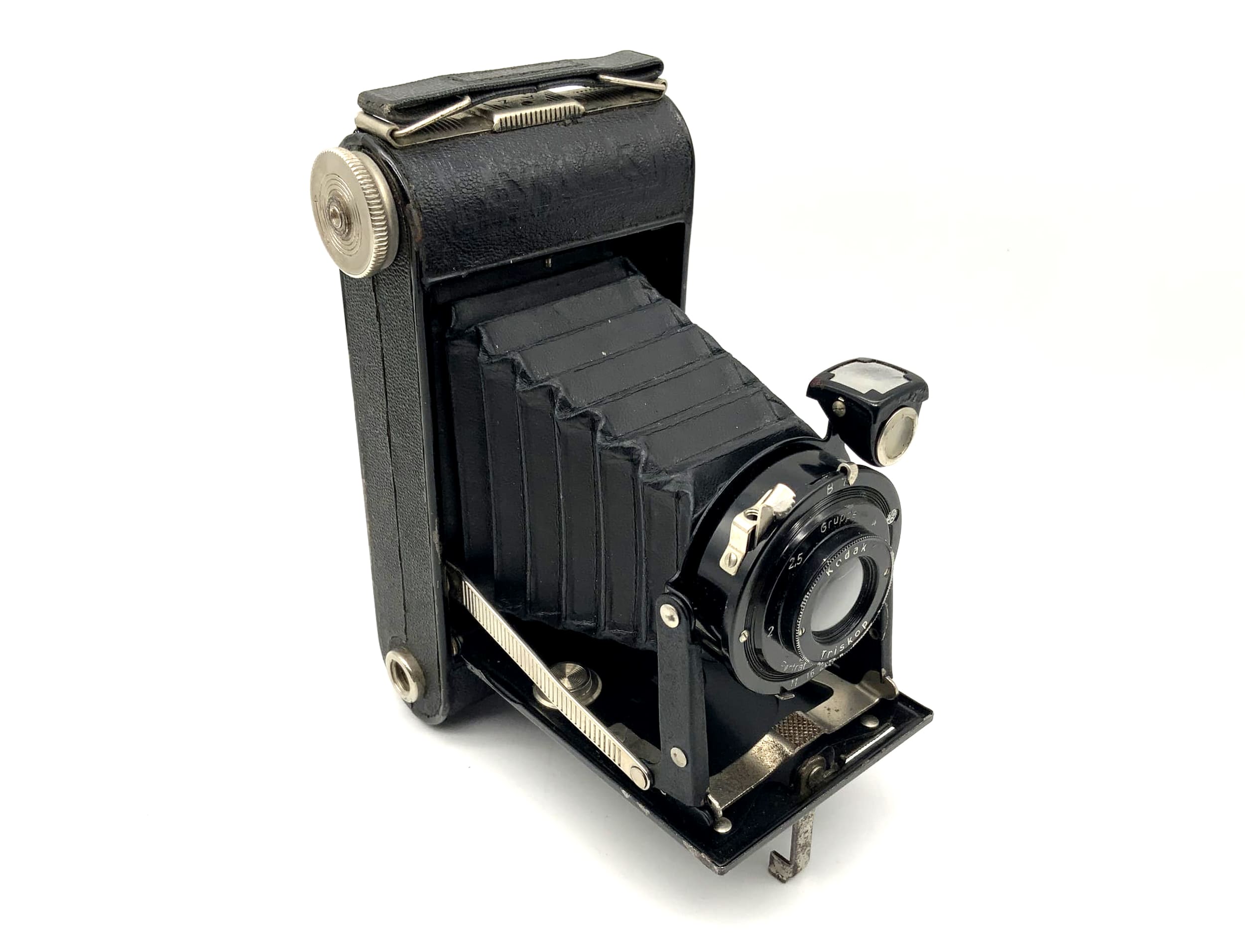 Kodak Junior 0 folding camera with tricopter