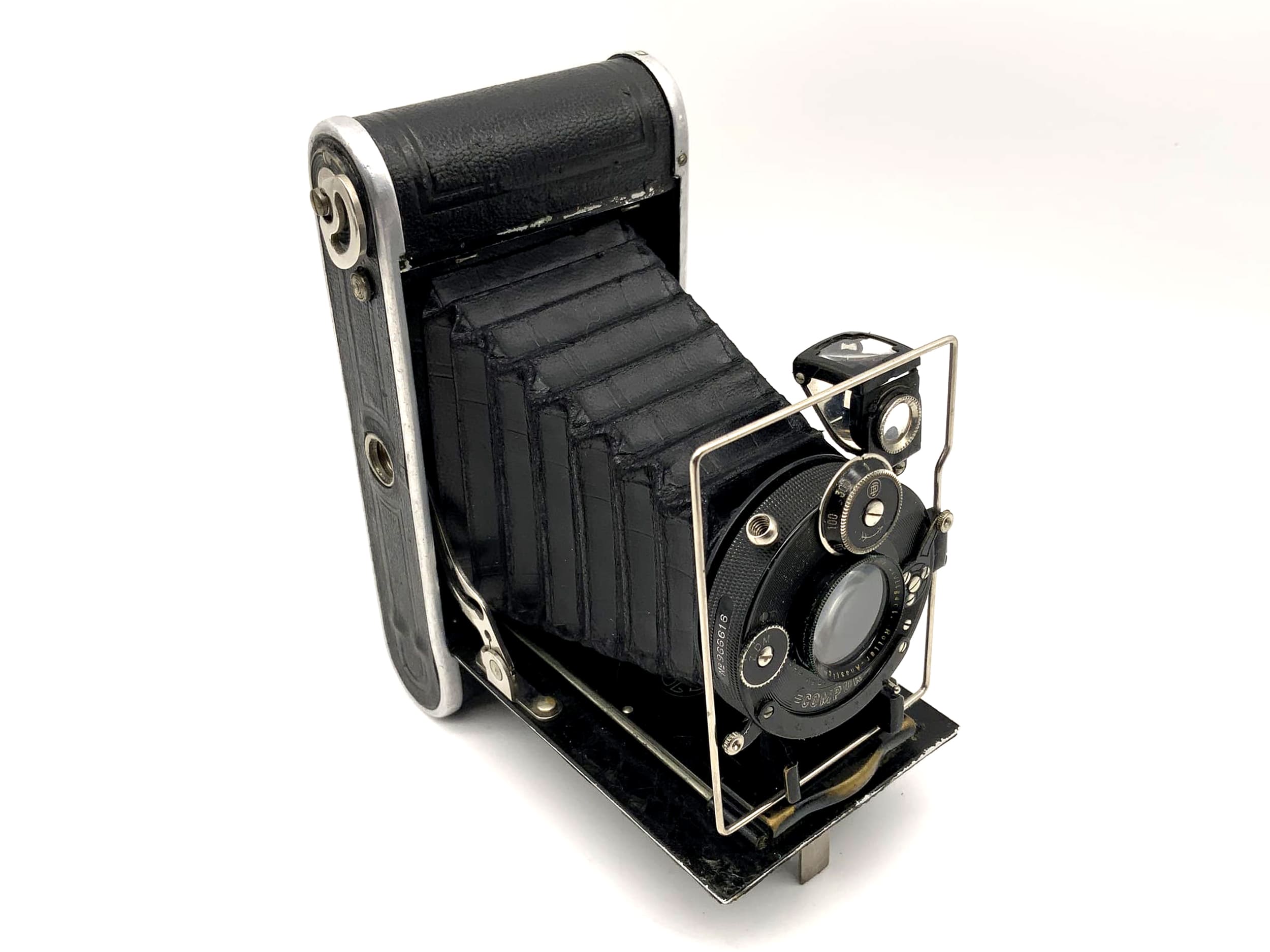 GA Kraus Rollette folding camera with Rollar Anastigmat 1:4.5 f=9cm Compur
