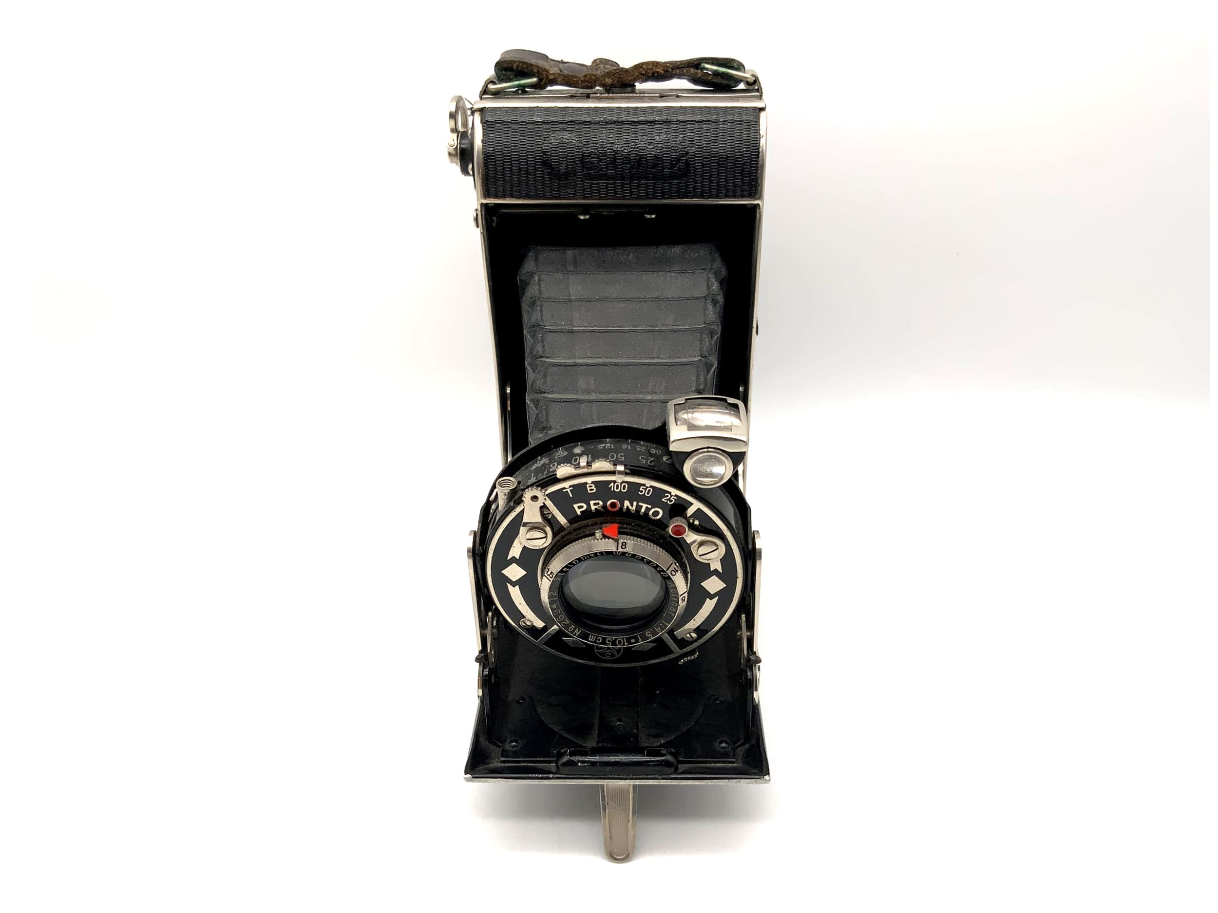 Certo Certix folding camera with Steinheil Munich Actinar 1:4.5 f=10.5cm Pronto