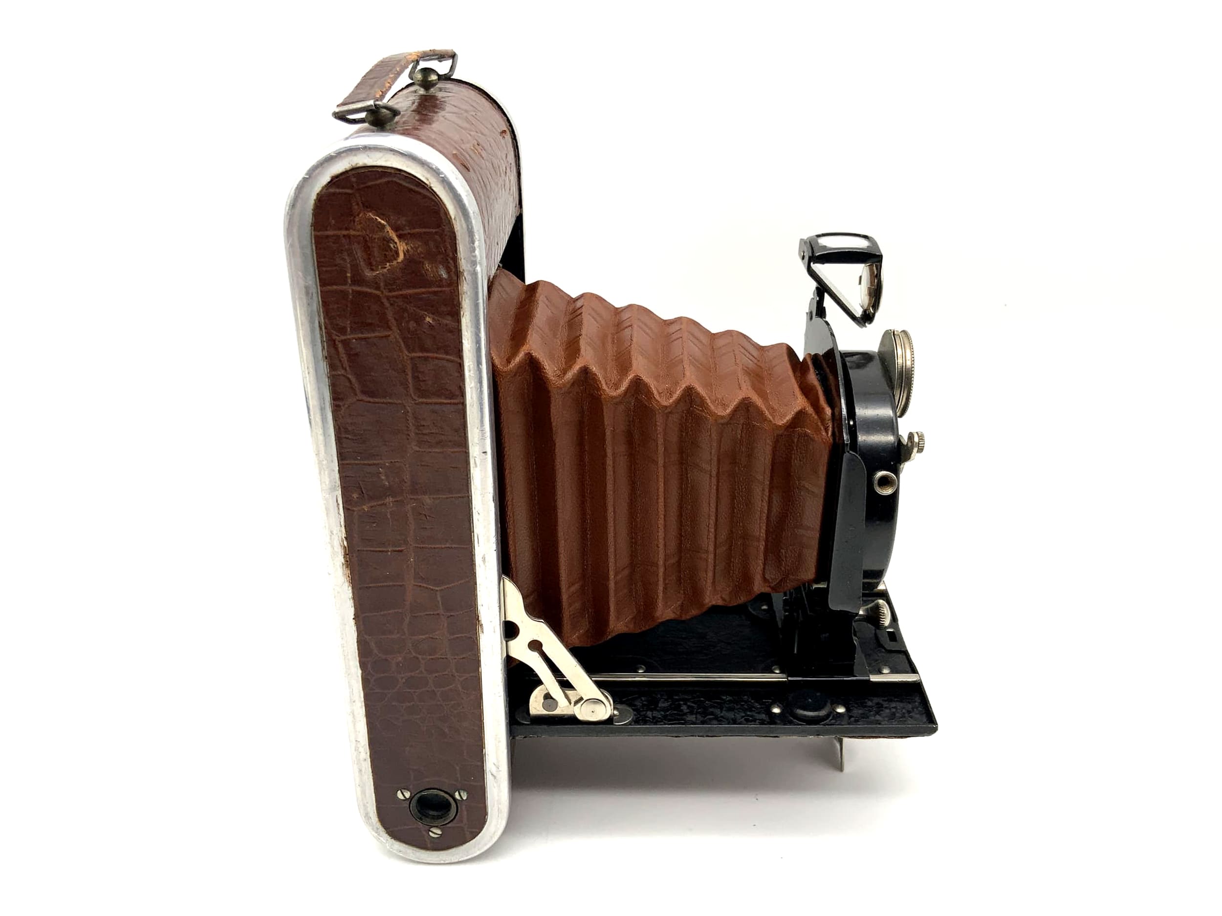 L. Schaller Foth folding camera with double Anastigmat 1:4.5 F=105mm