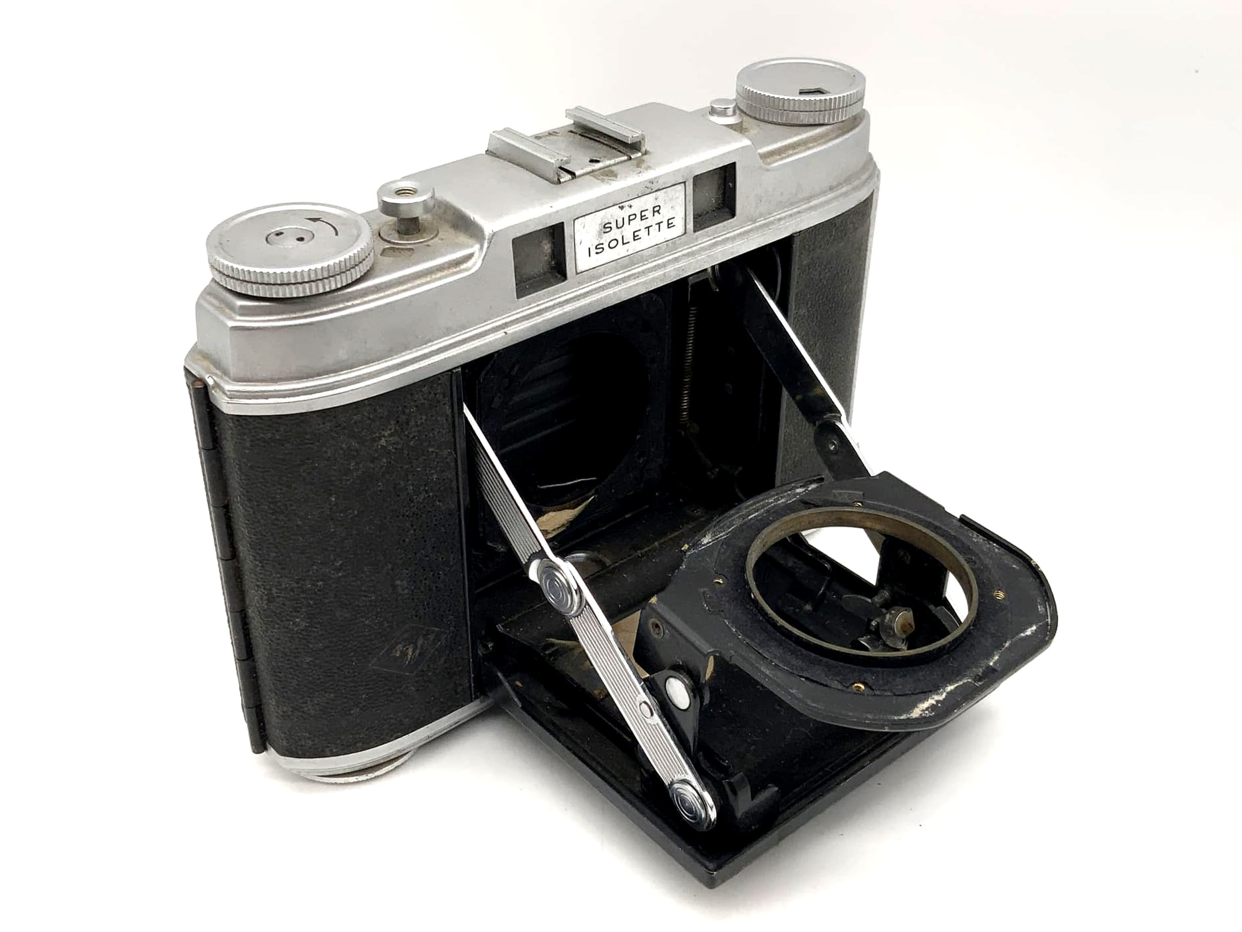 Agfa Super Isolette folding camera defective